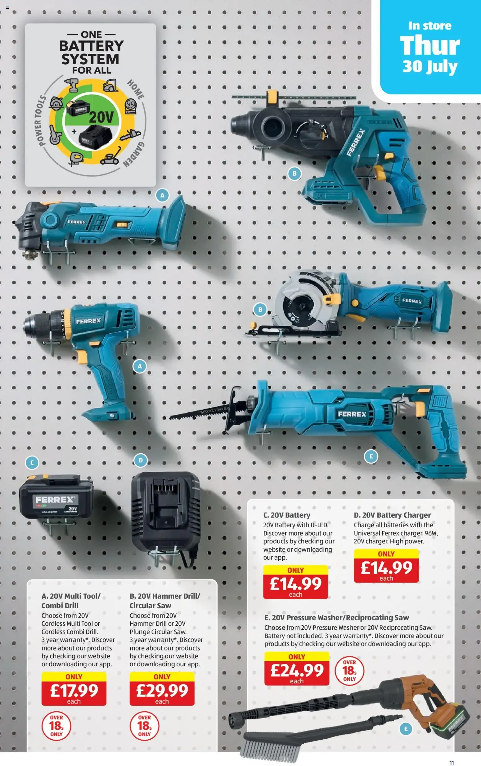 Aldi Specialbuys from 30 July to 2 August 2026 - Catalogue Page 11