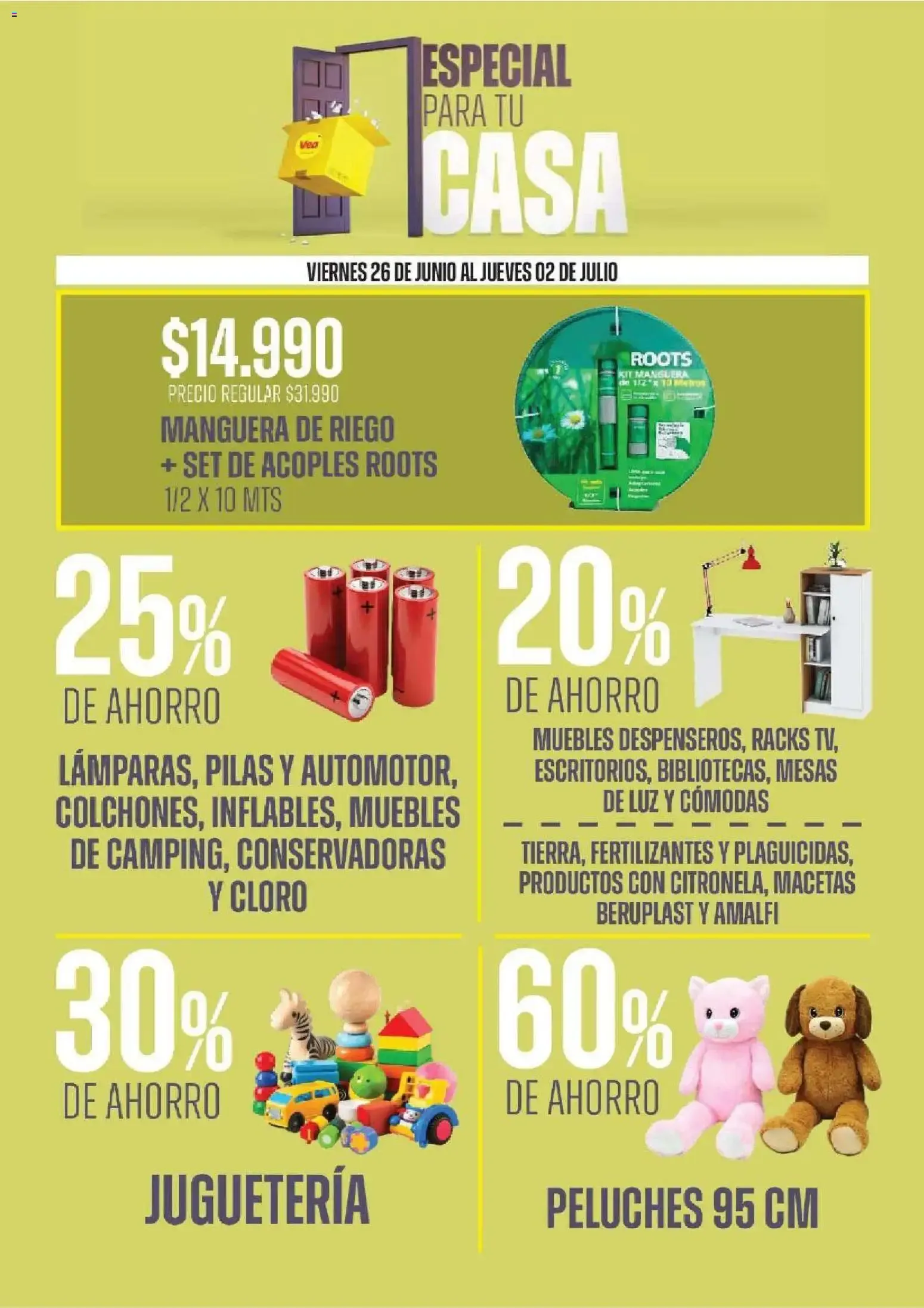 Ofertas de Vea - Especial para tu casa del 26/06/2026 - 01/07/2026 26 de junio al 1 de julio 2026 - Página 4 del catálogo