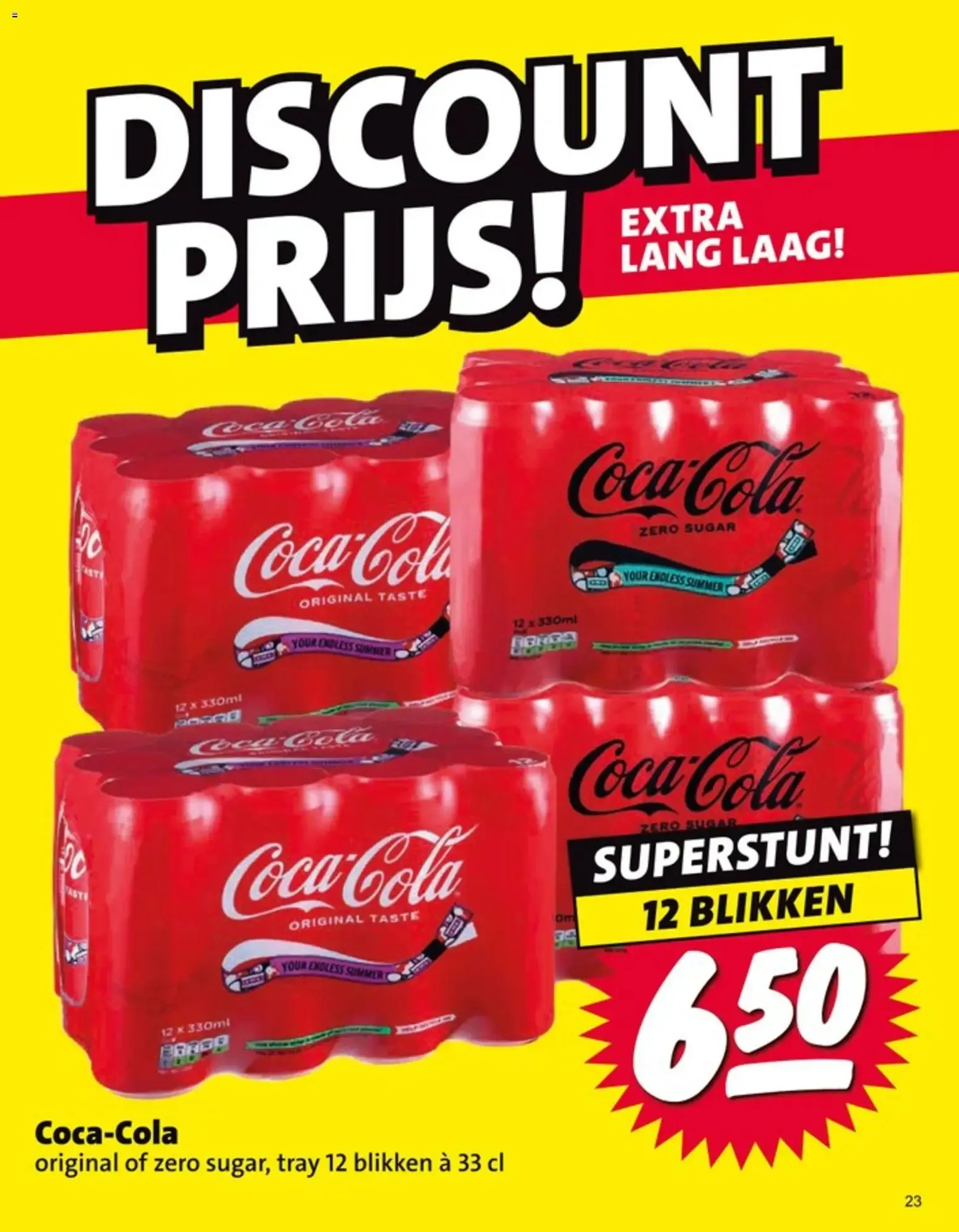 Nettorama Merkendiscount - Discount Prijs! van 3 augustus tot 9 augustus 2026 - Folder pagina 23
