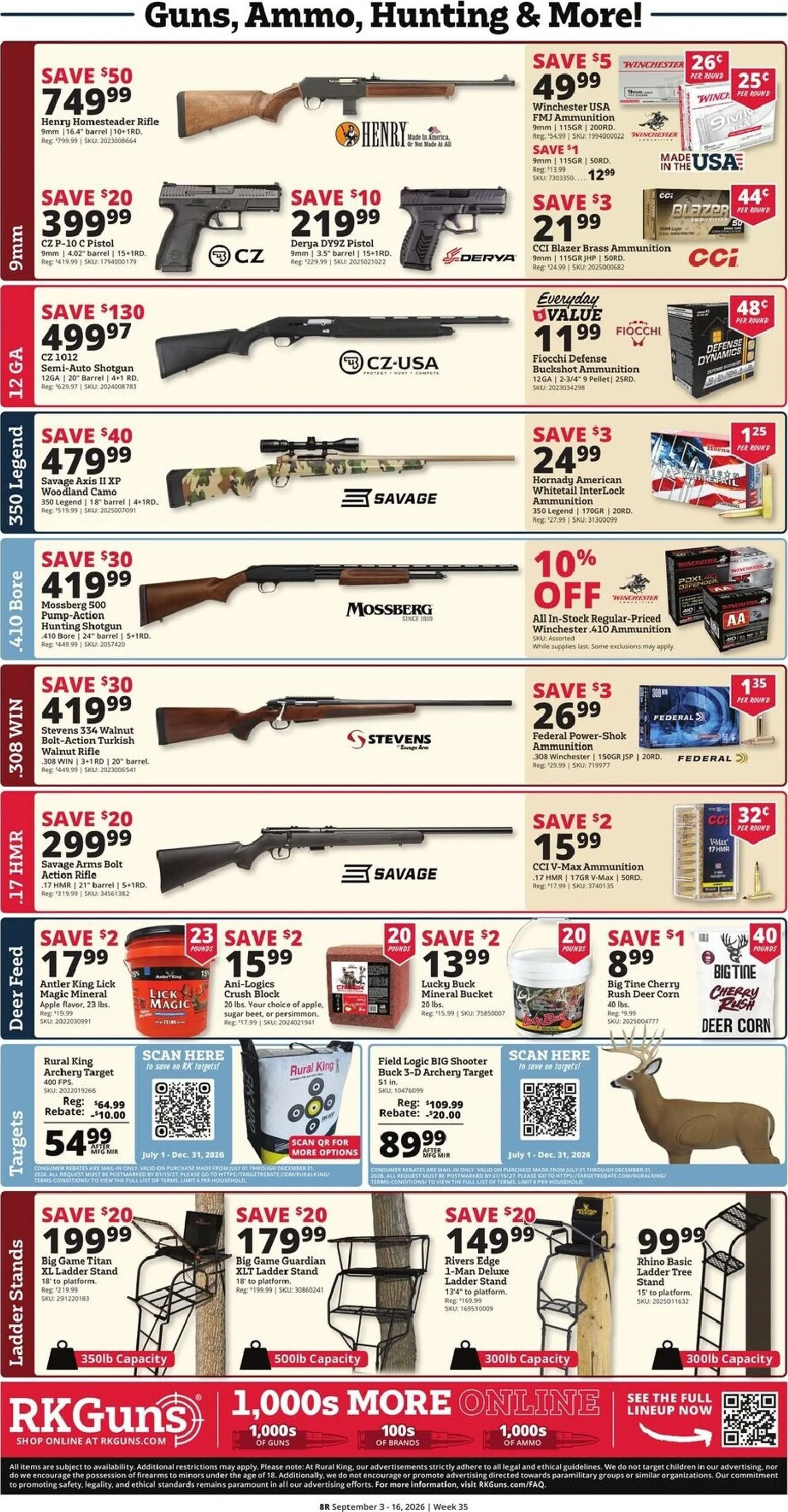 Weekly ad Rural King Compare & Save from September 3 to September 16 2026 - Page 10