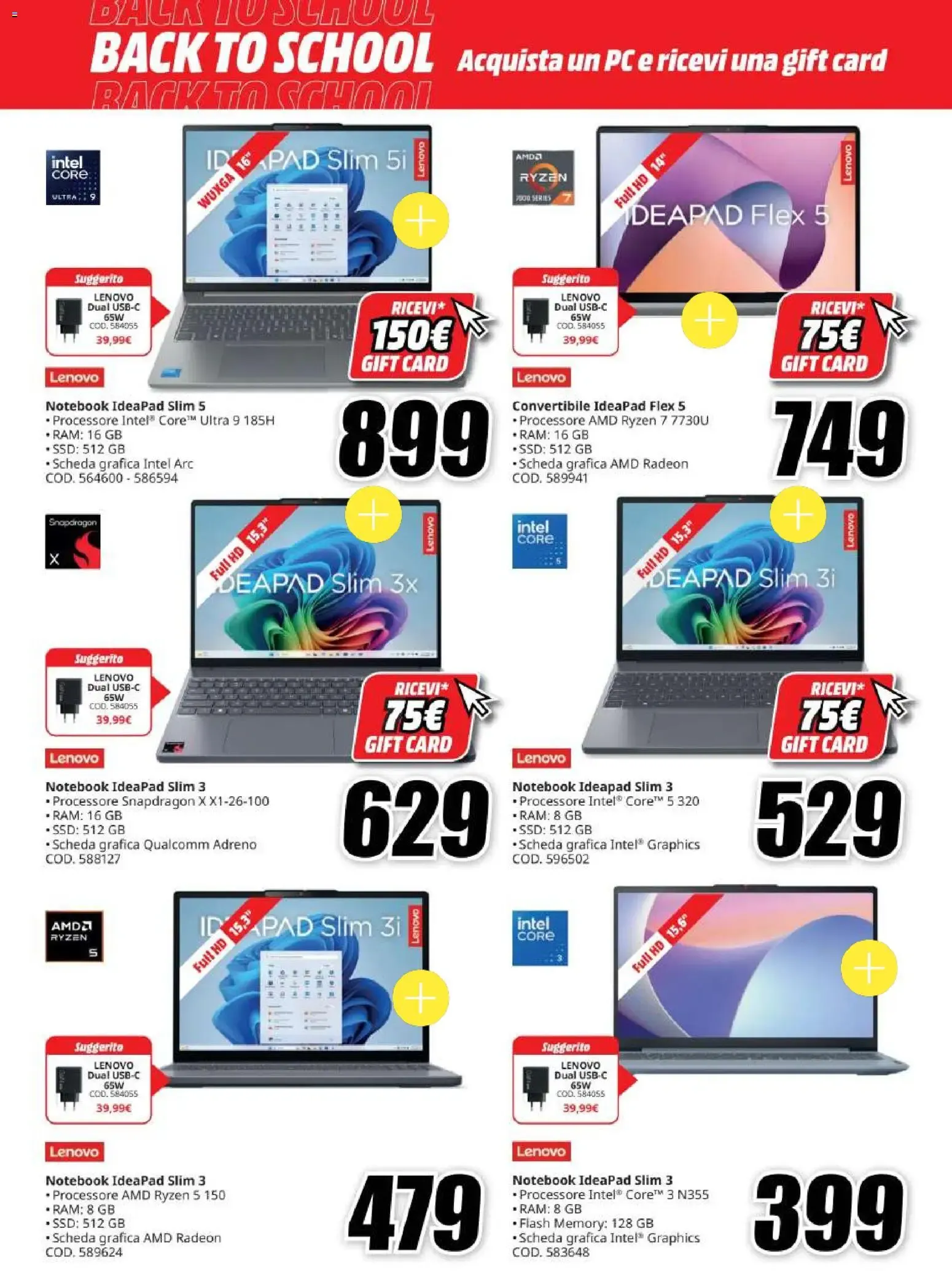 MediaWorld - Back to School da 20 agosto a 31 agosto di 2026 - Pagina del volantino 4