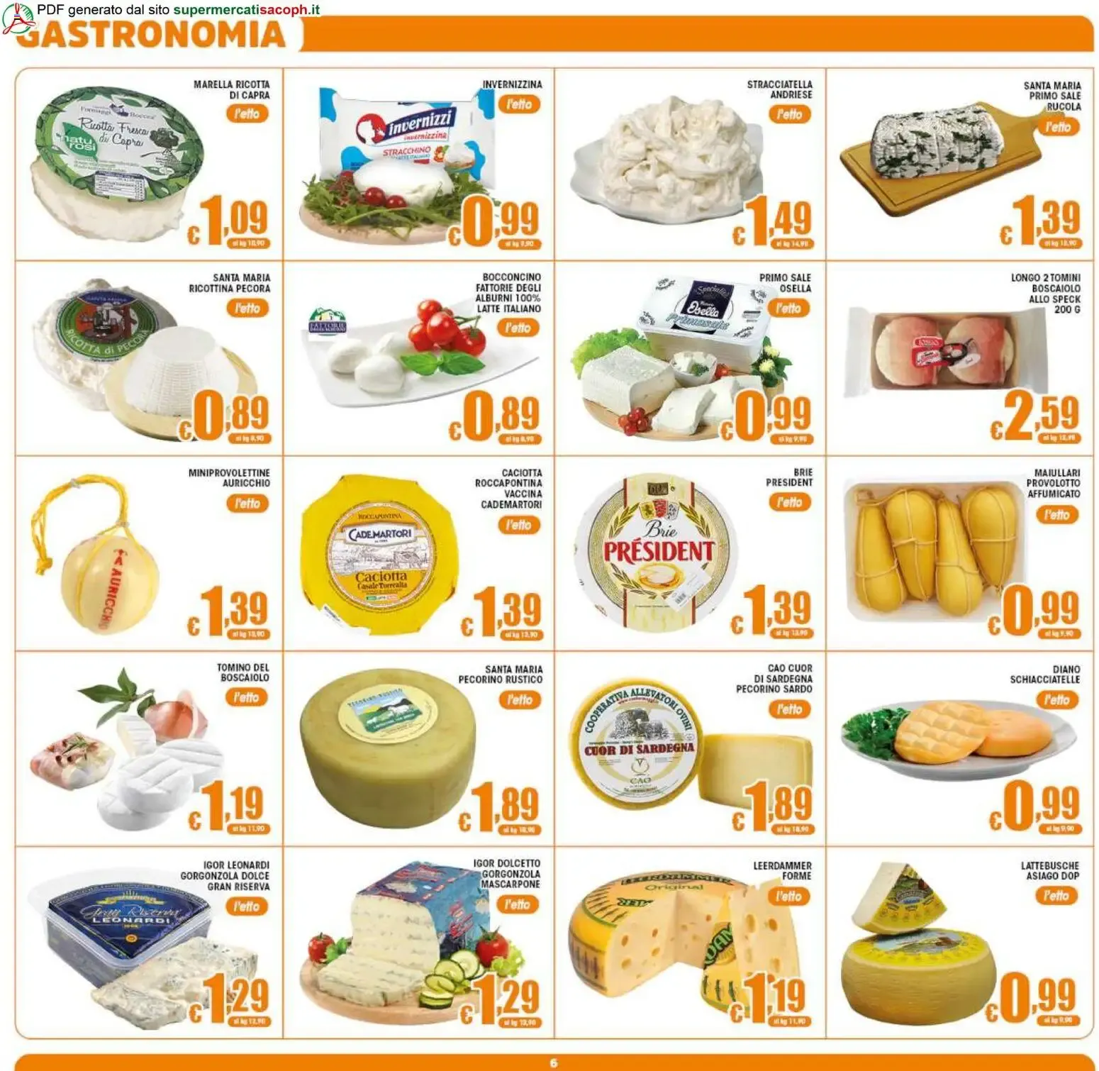 Sacoph volantino dal 21/08/2026 - online Offerte da 21 agosto a 1 settembre di 2026 - Pagina del volantino 6