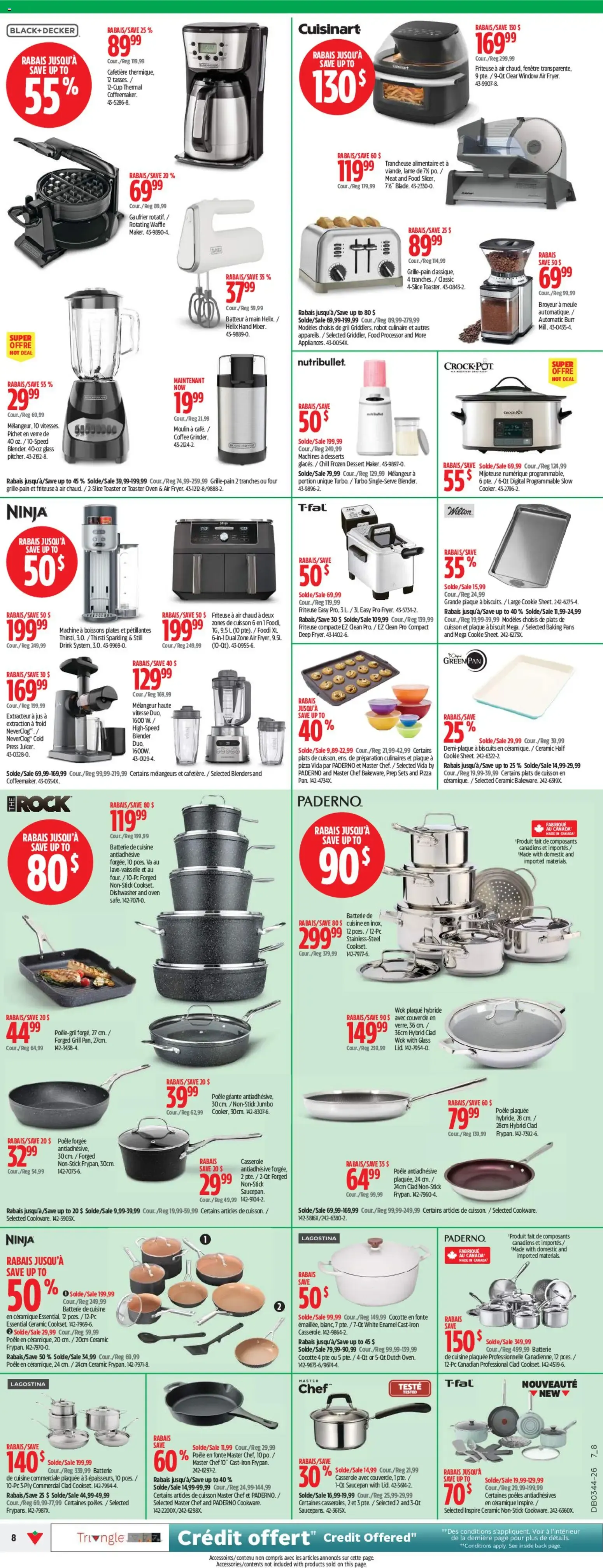 Canadian Tire: Notre Magasin pour l'Automne from October 29 to November 4 2026 - flyer page 8