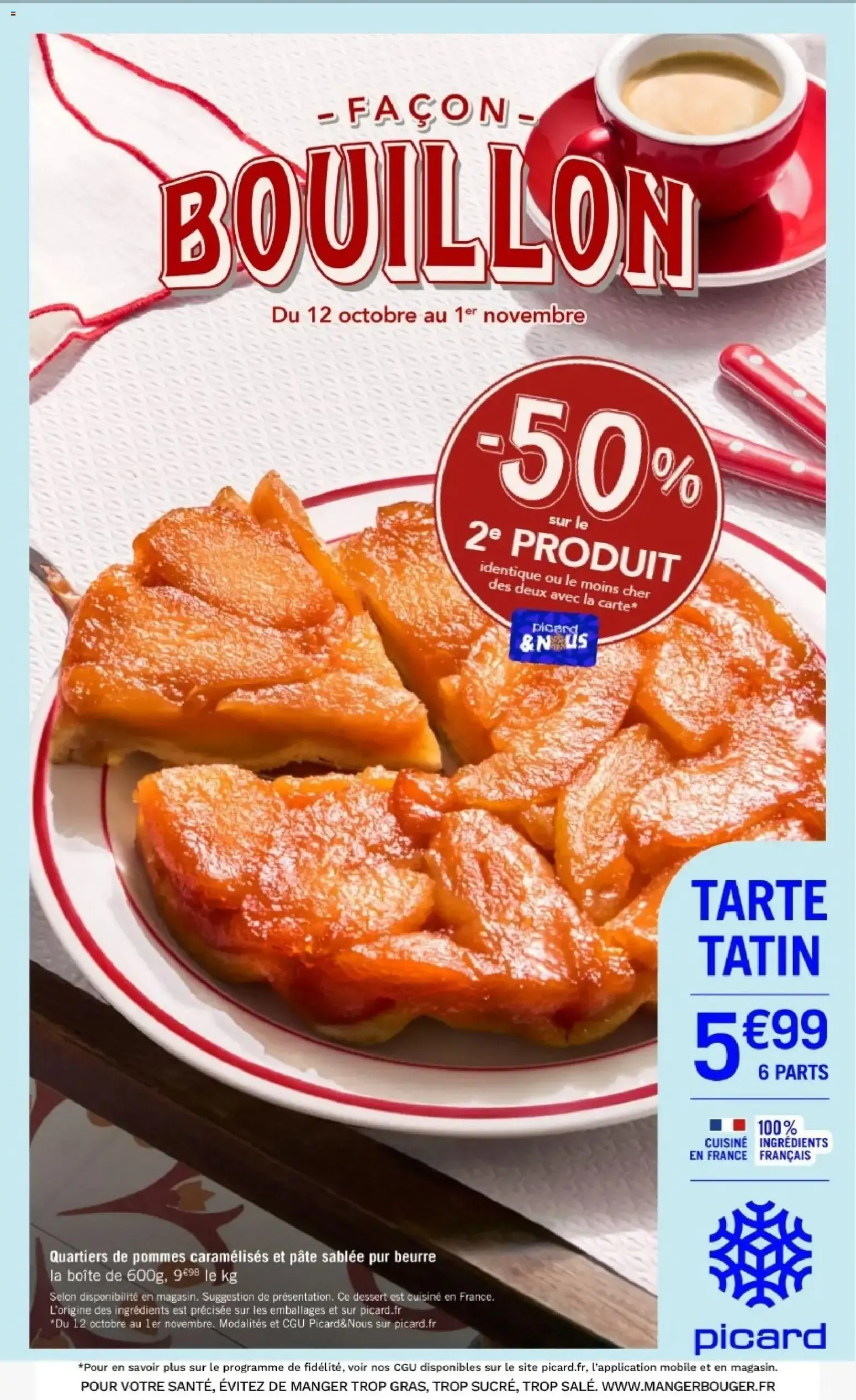 FAÇON- BOUILLON du 12 octobre au 1 novembre 2026 - Catalogue page 1