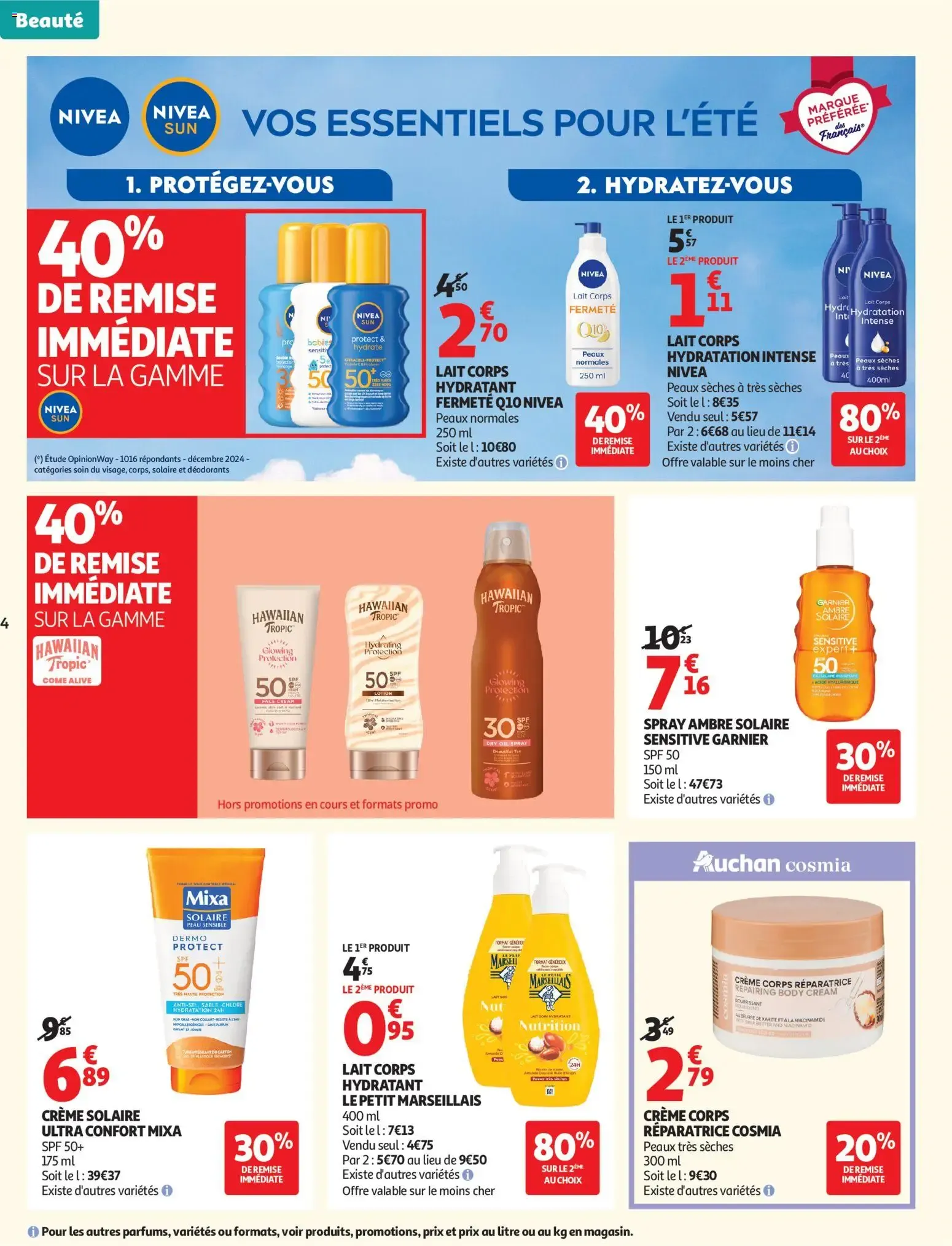 Auchan Beauté, Halles hypers à partir du 16/06/2026 - promo en ligne du 16 juin au 28 juin 2026 - Catalogue page 4