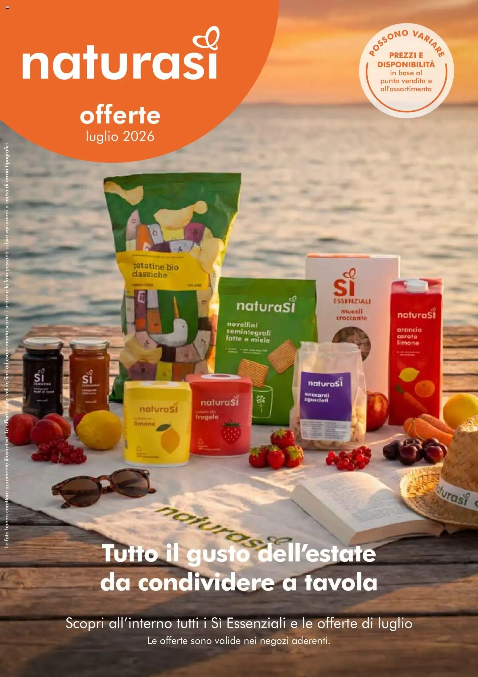 NaturaSì Offerte Luglio 2026 da 1 luglio a 31 luglio di 2026 - Pagina del volantino 1