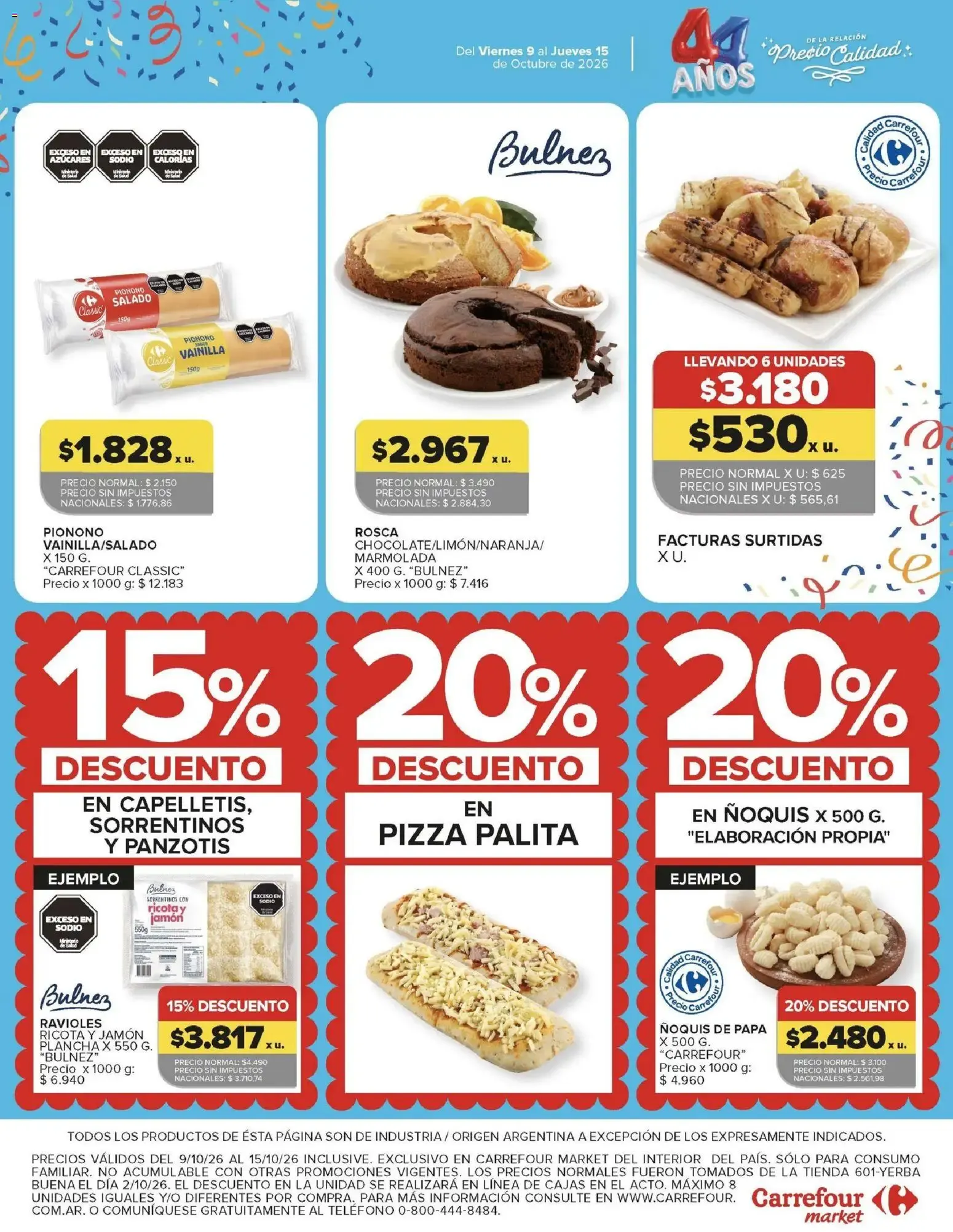 Ofertas de Carrefour Ofertas || del 09/10/2026 - 15/10/2026 || Promociones 9 de octubre al 15 de octubre 2026 - Página 60 del catálogo