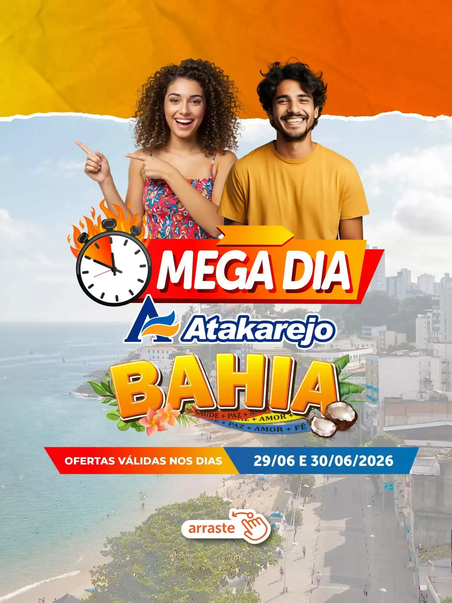 Encarte de Mega Dia Atakarejo Bahia 29 de junho até 30 de junho 2026 - Pagina 1