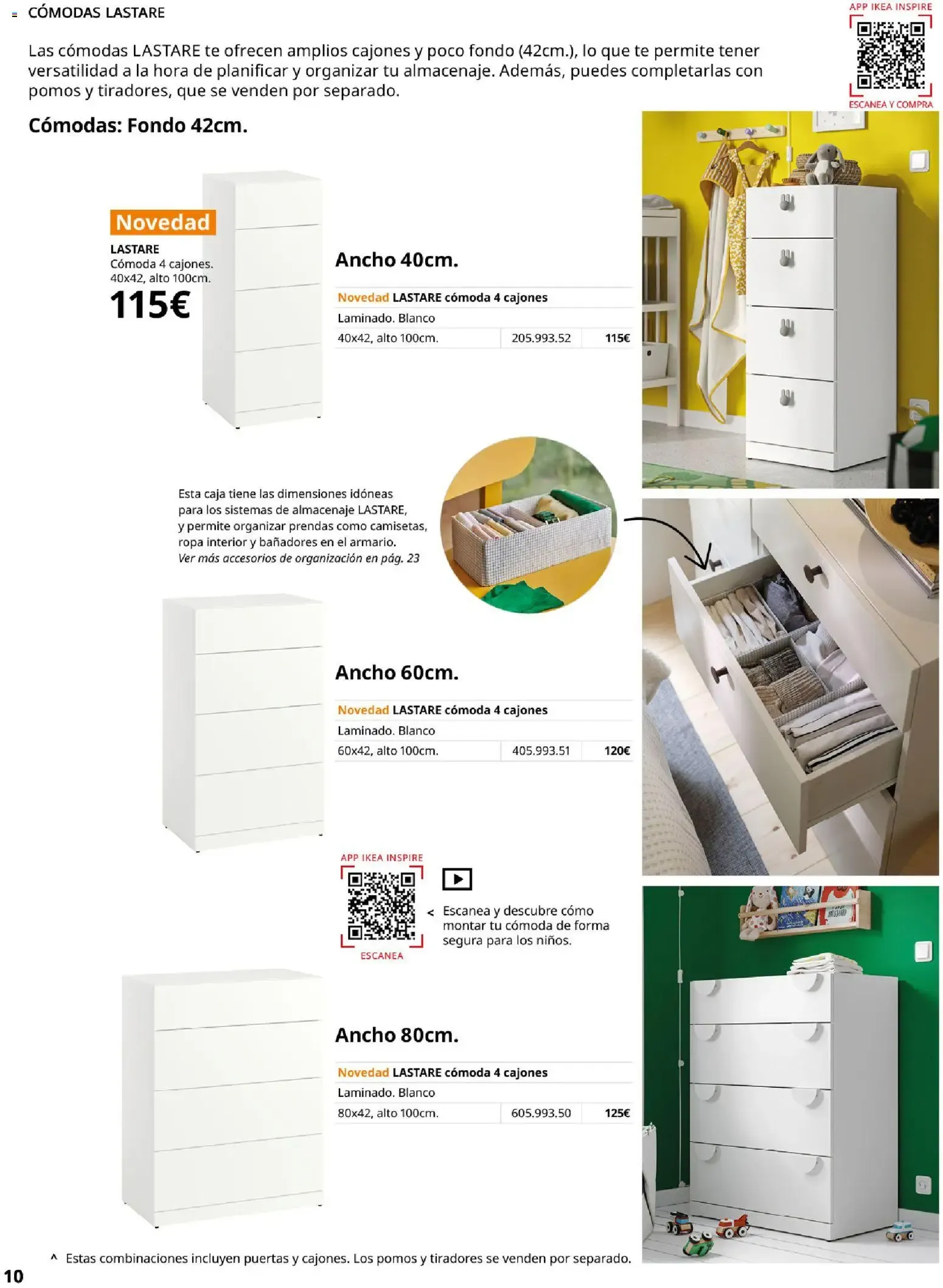 Catálogo de LASTARE Sistema modular de almacenaje 29 de junio al 31 de agosto 2026 - Página 10