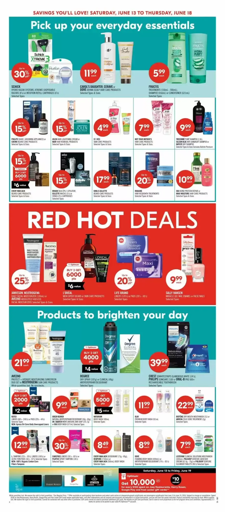 Shoppers Drug Mart flyer week 24 from June 13 to June 18 2026 - flyer page 10