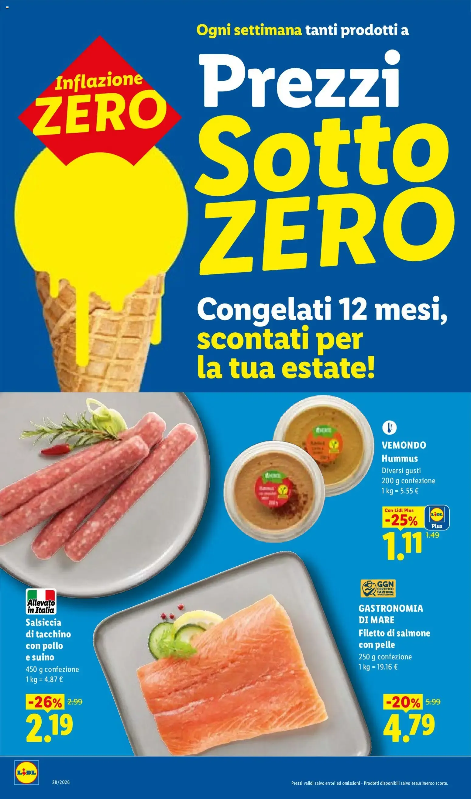 Lidl - L'estate del risparmio da 9 luglio a 15 luglio di 2026 - Pagina del volantino 22