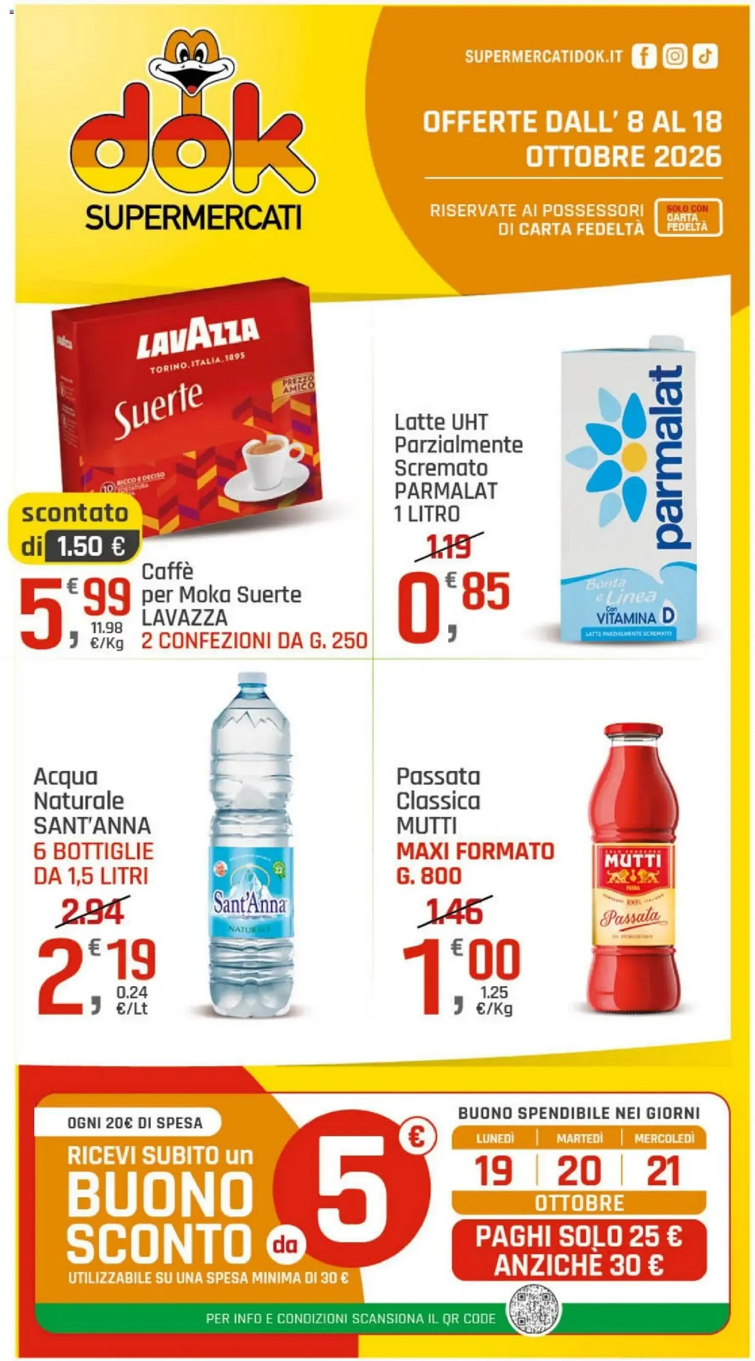 Nuovo DOK volantino dal 08/10/2026 > offerte anteprima 🛍️ da 8 ottobre a 18 ottobre di 2026 - Pagina del volantino 1