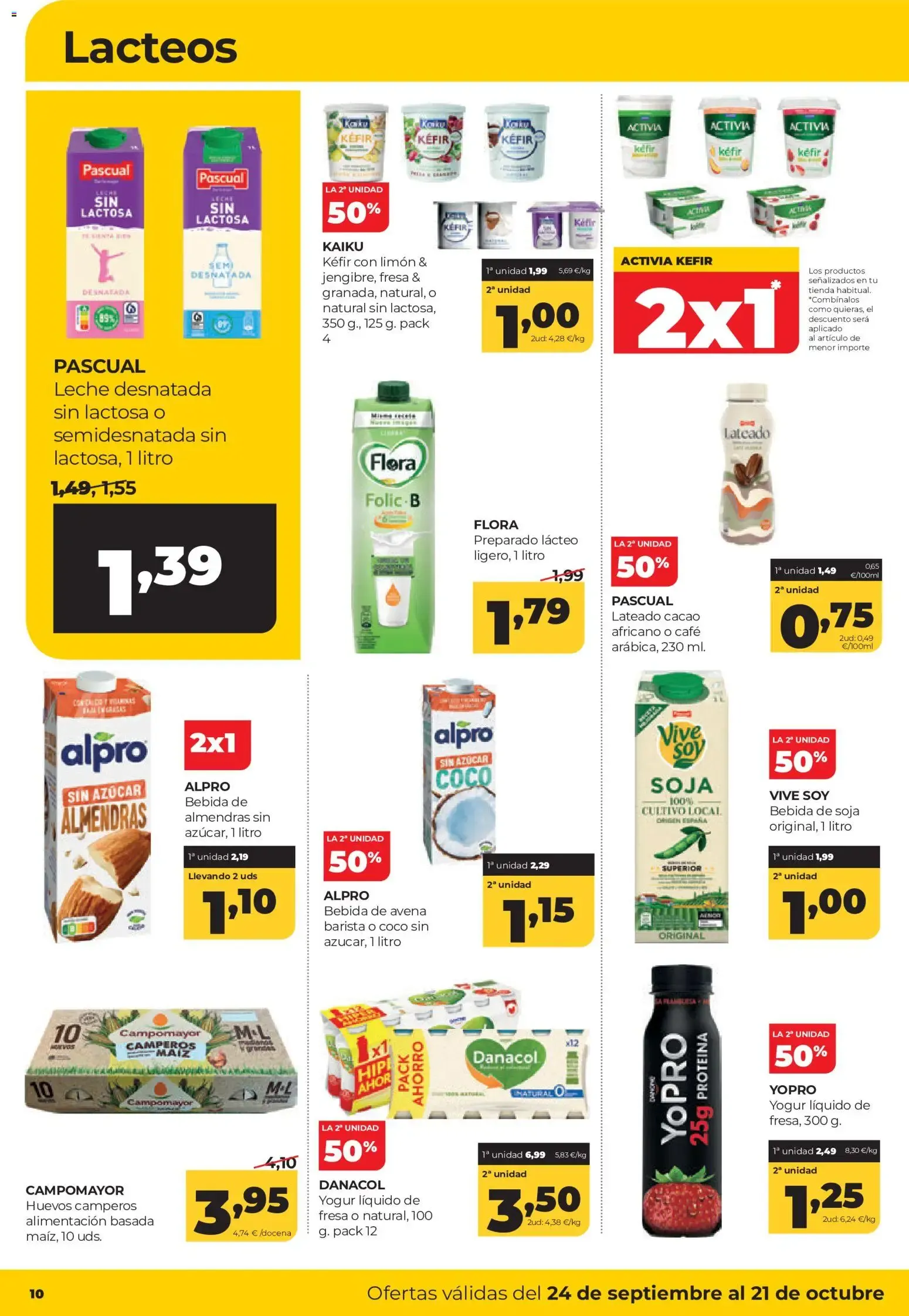 Catálogo de Alimerka folleto Castilla y León del 24/09/2026 | Catálogo 24 de septiembre al 21 de octubre 2026 - Página 10
