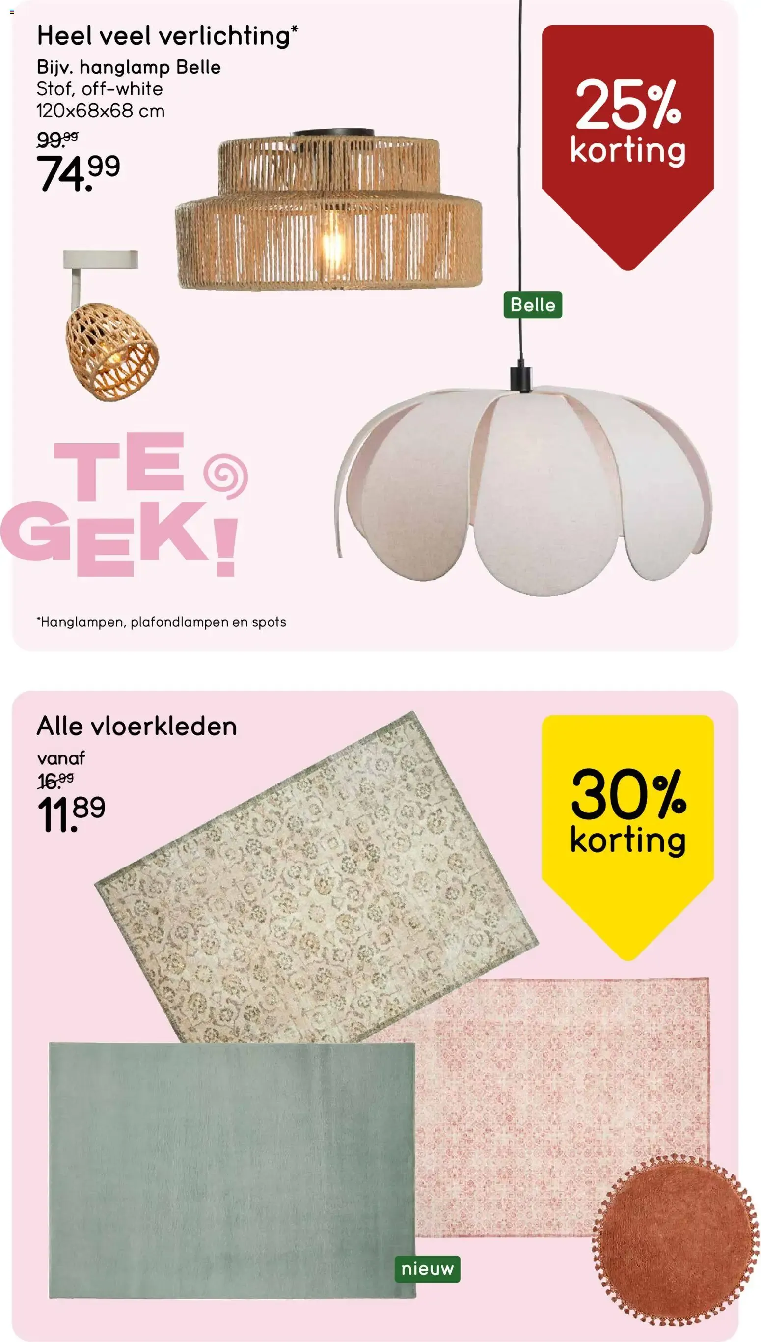 Leen Bakker: Gekke Huls - Alle fauteuils 25% korting van 24 augustus tot 30 augustus 2026 - Folder pagina 12