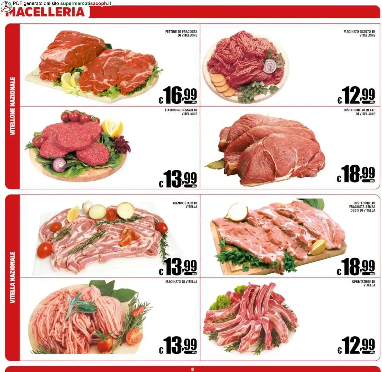 Sacoph volantino dal 12/08/2026 - online Offerte da 12 agosto a 20 agosto di 2026 - Pagina del volantino 8