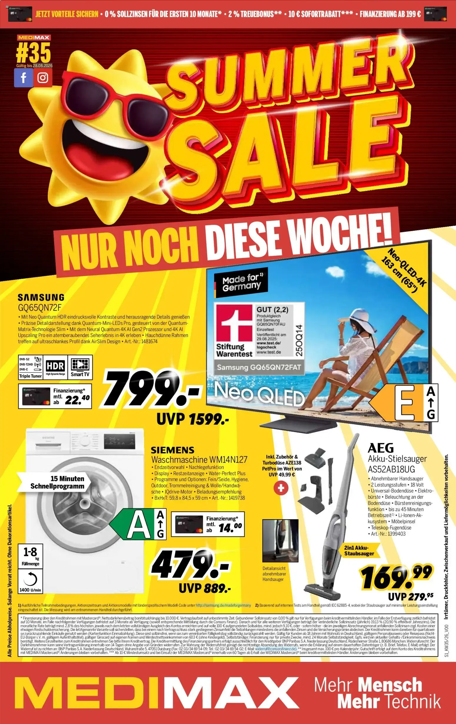 Medimax Summer Sale