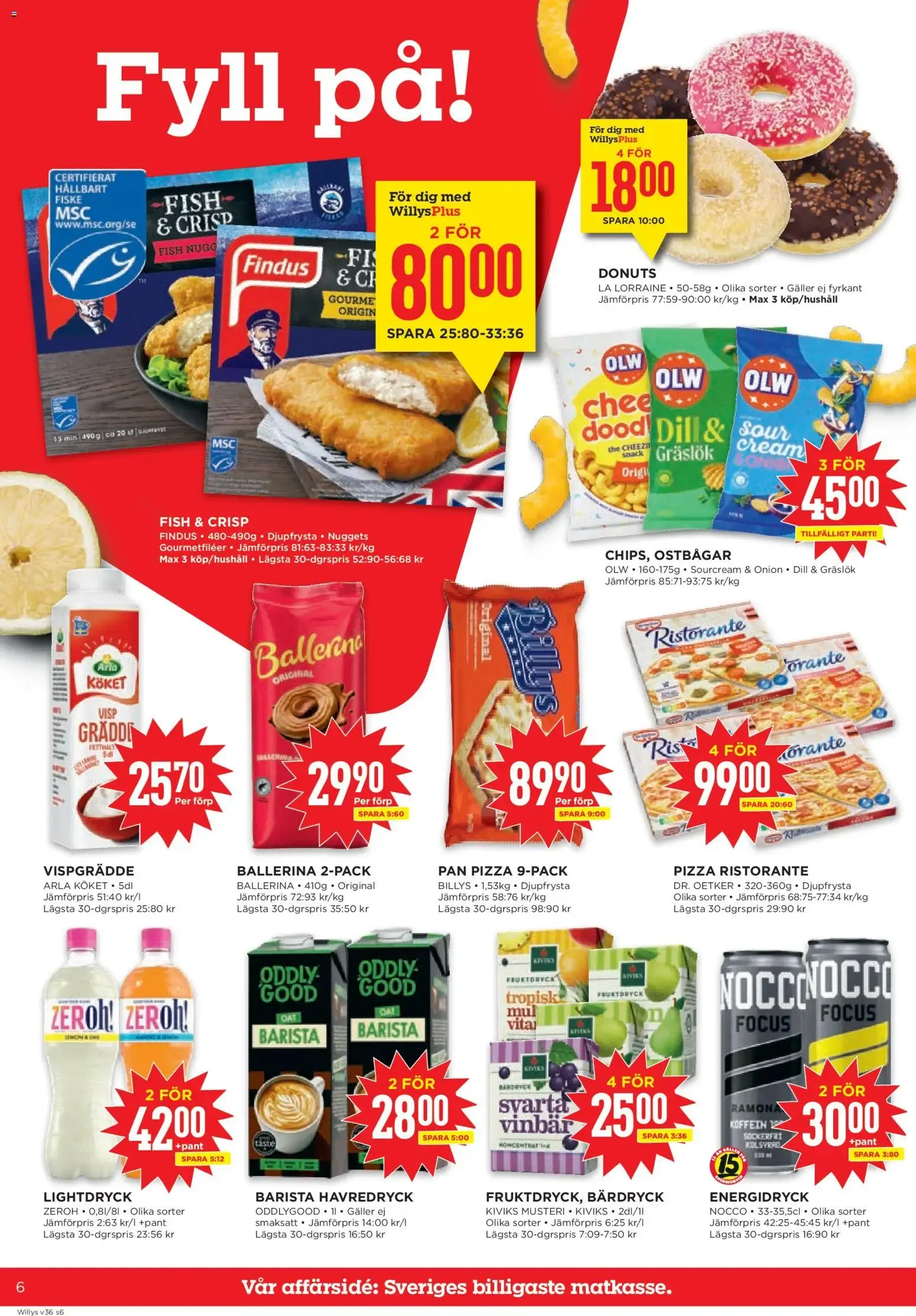 Willys erbjudanden från 31/08/2026 - 06/09/2026 > Reklamblad nuvarande rabatter från 31 augusti till 6 september 2026 - Reklamblad sidor 5