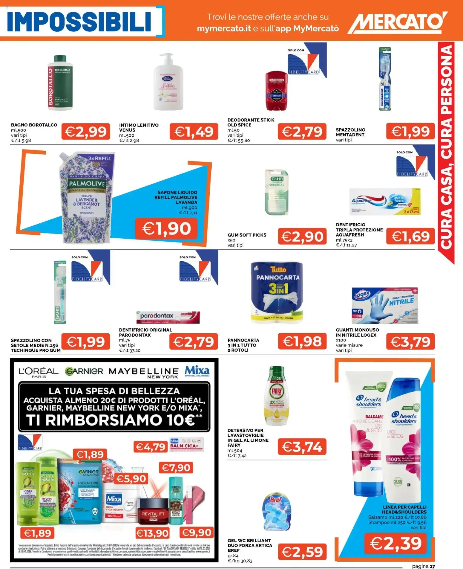 Mercatò volantino dal 24/08/2026 - online Offerte da 24 agosto a 2 settembre di 2026 - Pagina del volantino 17