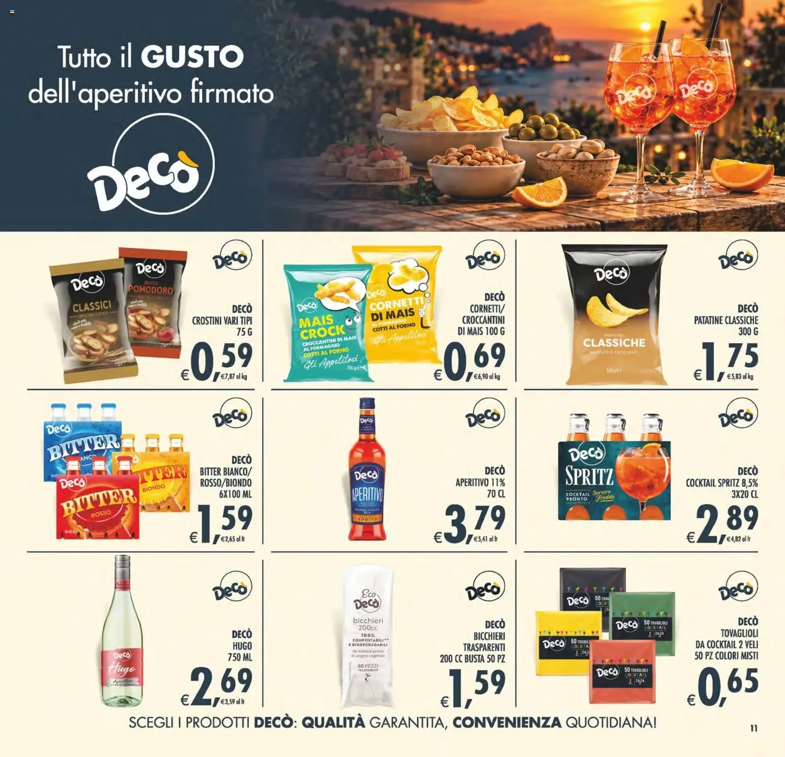 Nuovo Decò volantino Maxistore, Supermercati Lipari dal 13/10/2026 > offerte anteprima 🛍️ da 13 ottobre a 22 ottobre di 2026 - Pagina del volantino 11