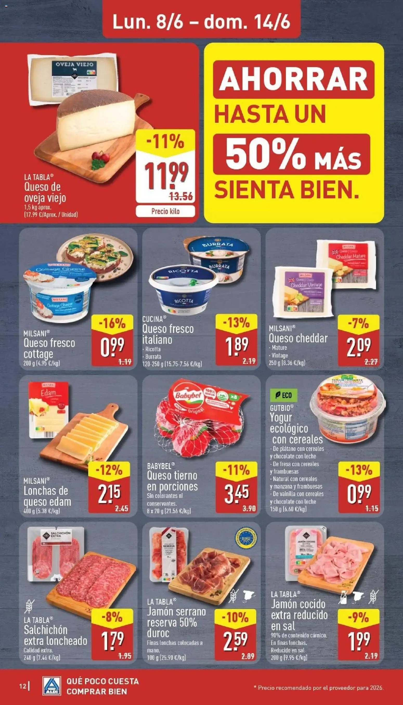 Catálogo de Aldi folleto de ofertas El Veranazo 8 de junio al 14 de junio 2026 - Página 12