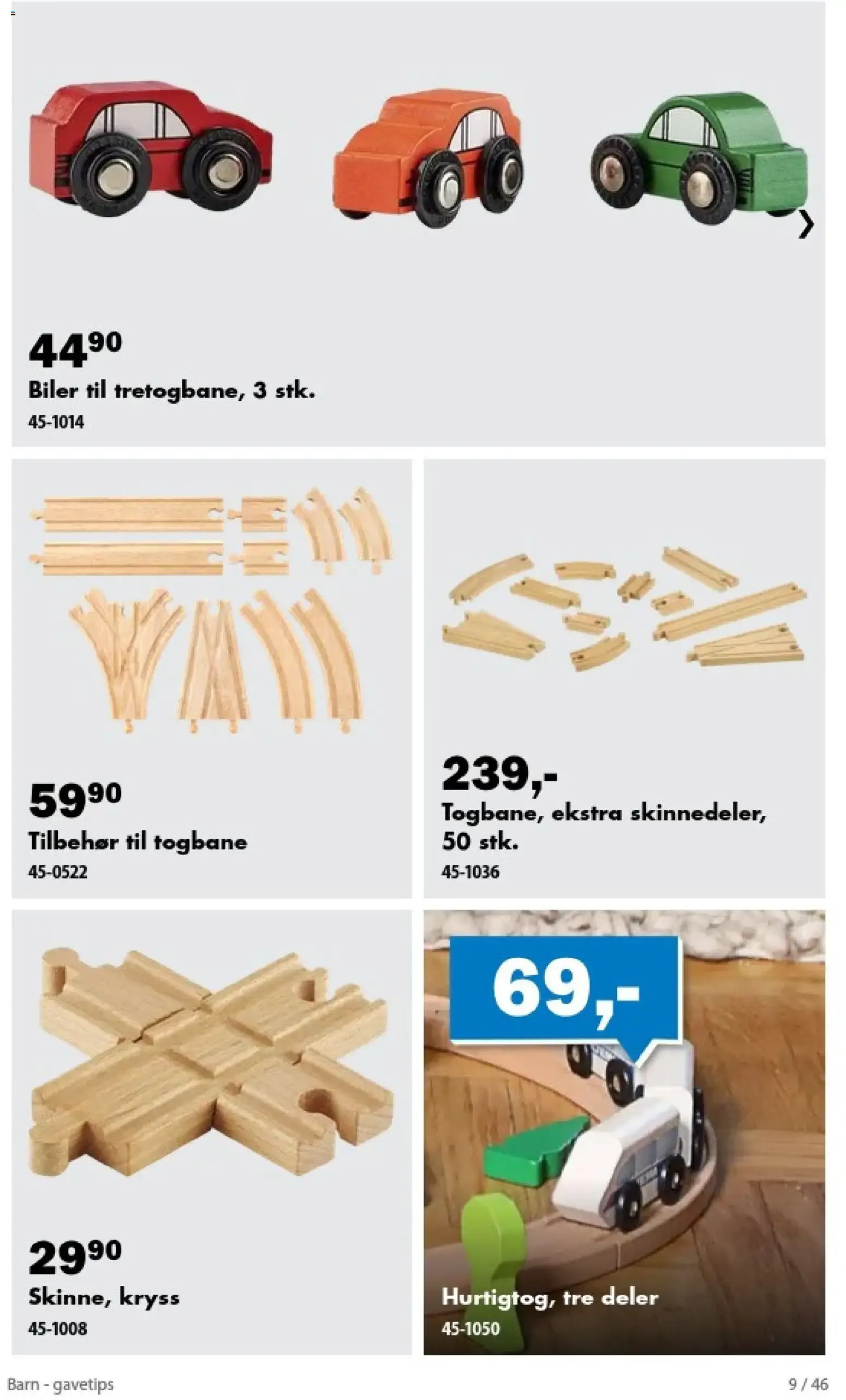 Biltema kundeavis barn gavetips (25/10/2026 - 24/12/2026) - Kundeavis og tilbud fra 25. oktober til 24. desember 2026 - kundeavisside 9