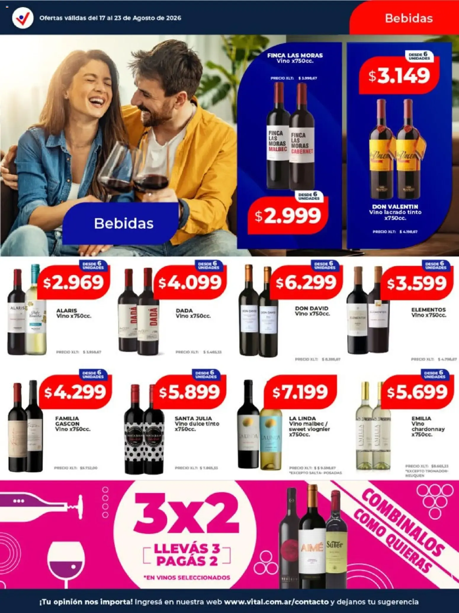 Ofertas de Vital - Ofertas || del 17/08/2026 - 23/08/2026 || Catálogo 17 de agosto al 23 de agosto 2026 - Página 14 del catálogo