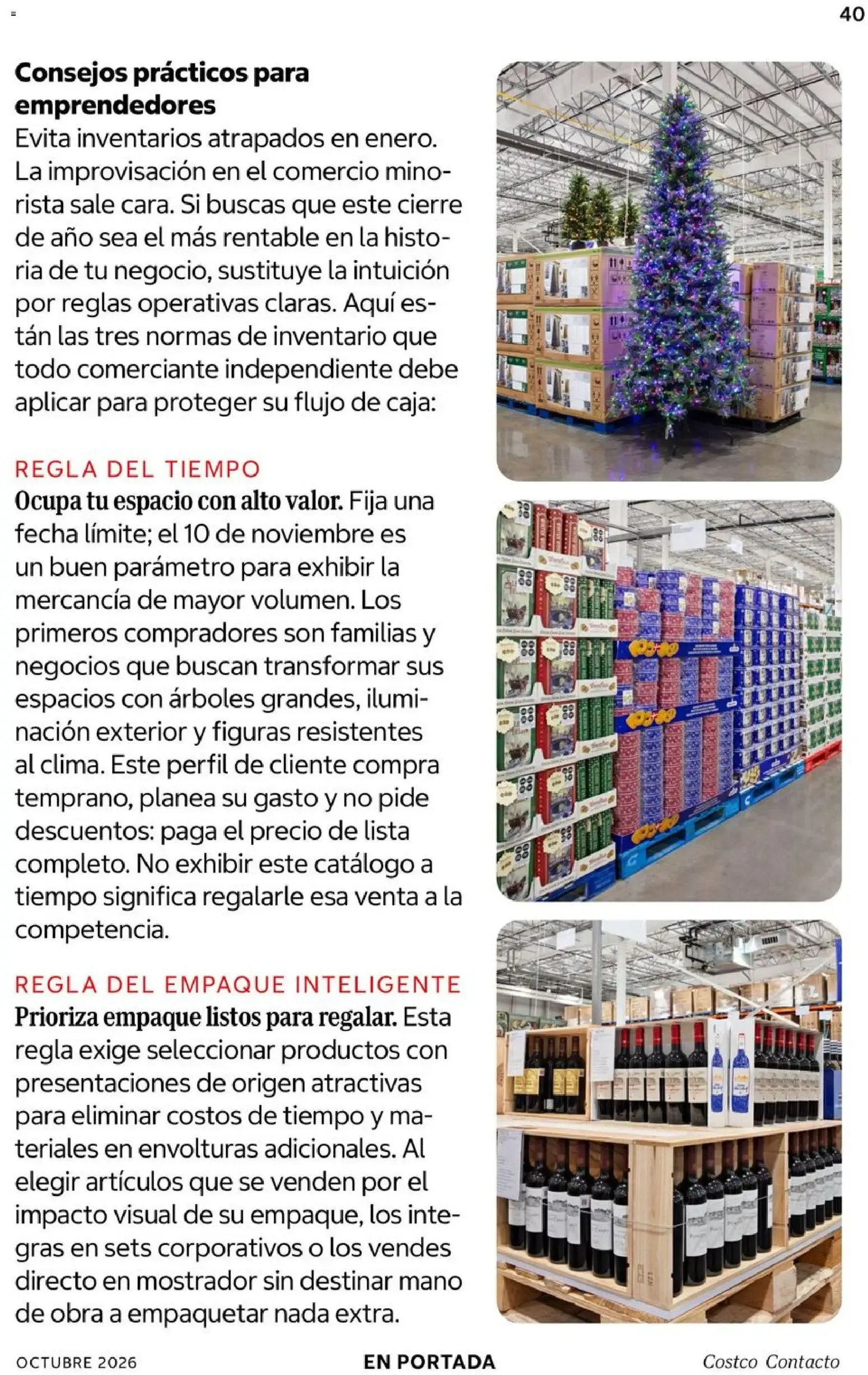 Catálogo de Costco Contacto: Navidad en Costco 1 de octubre al 31 de octubre 2026 - Pagina 40