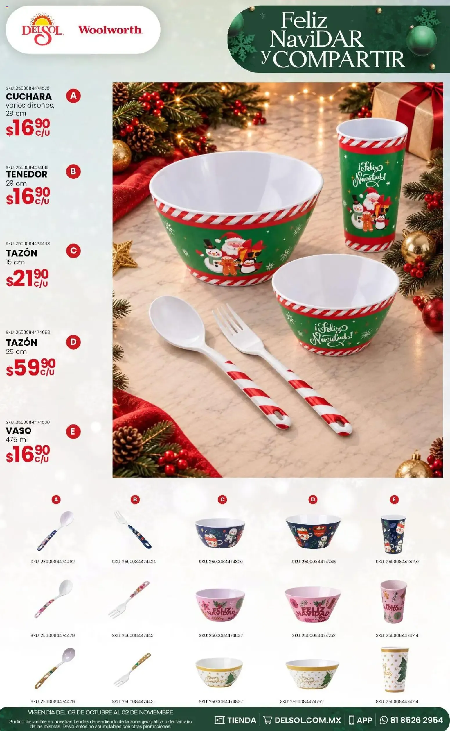 Catálogo de Del Sol y Woolworth - Feliz NaviDar y Compartir (08/10/2026 - 02/11/2026) - catálogo en línea 8 de octubre al 2 de noviembre 2026 - Pagina 20