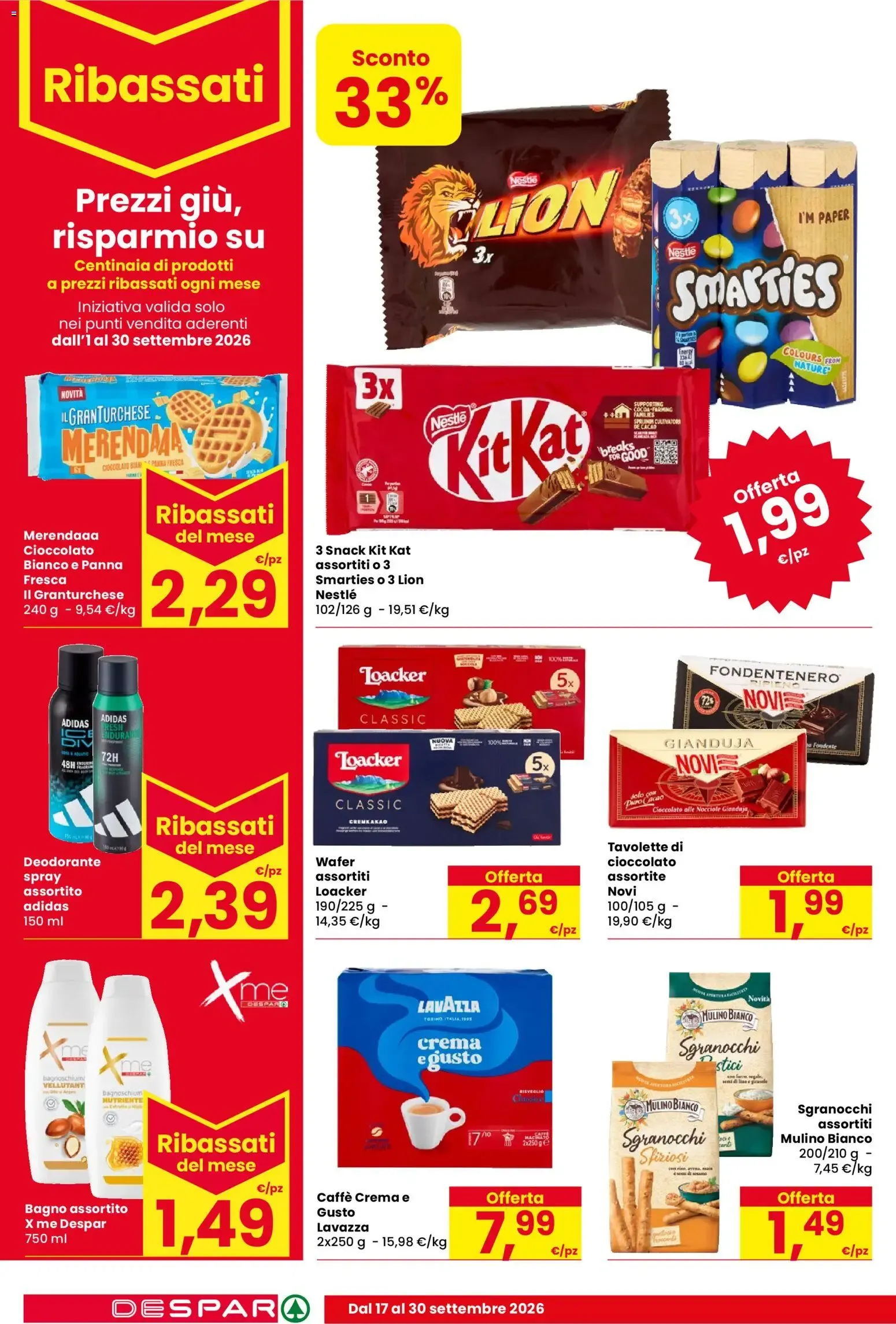 Nuovo Despar volantino dal 17/09/2026 > offerte anteprima 🛍️ da 17 settembre a 30 settembre di 2026 - Pagina del volantino 16