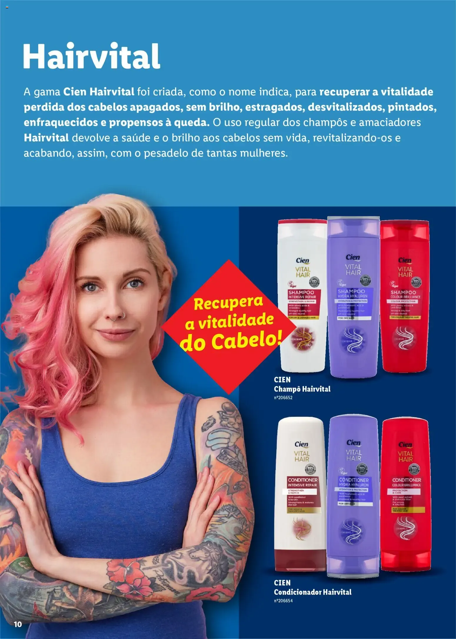 Folheto Lidl Beleza Inteligente » de 16/03/2026 - 31/12/2026 de 16 de março até 31 de dezembro 2026 - Pagina 10