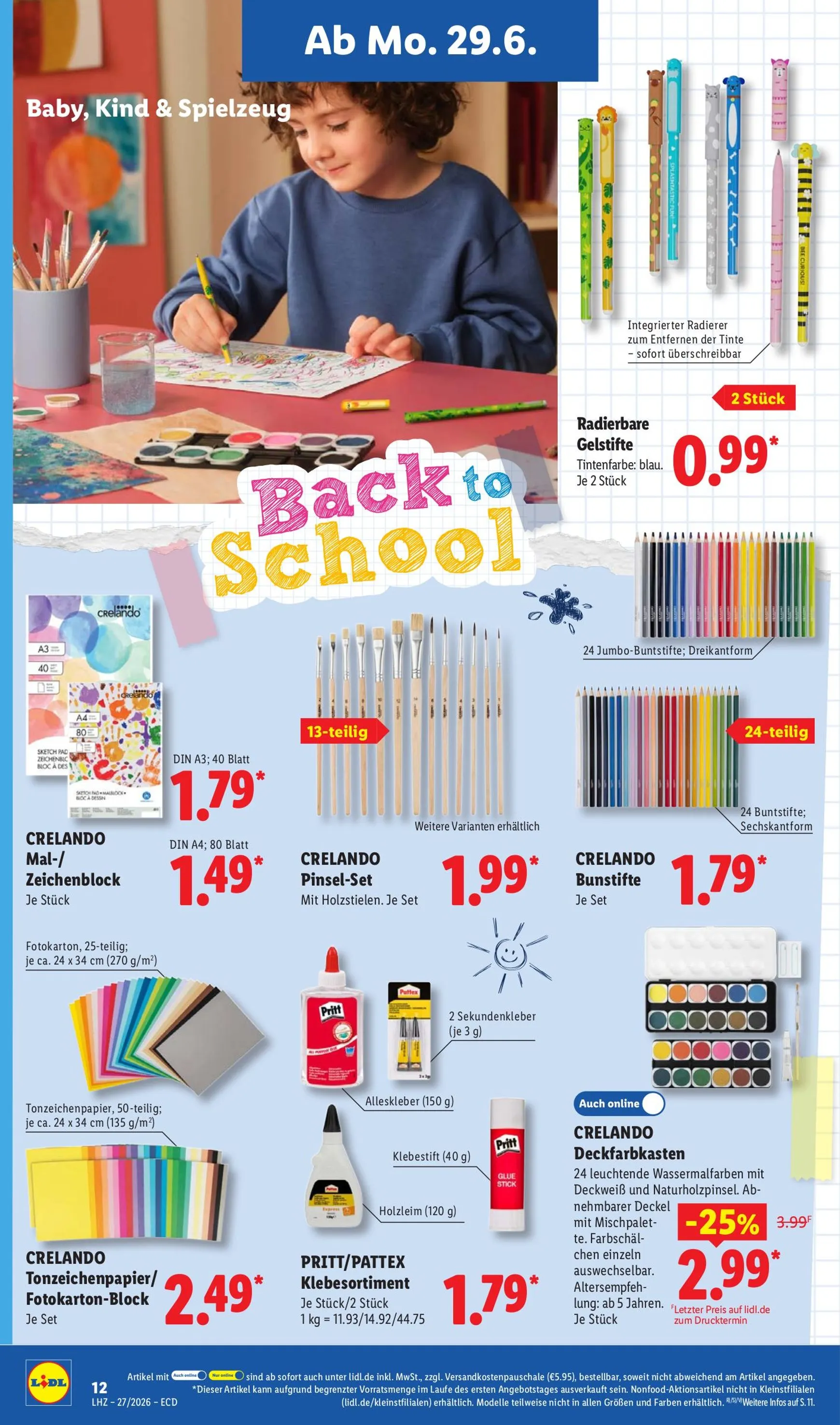 Lidl Prospekt – von Montag 29.06.2026 bis Samstag 04.07.2026 von 29. Juni bis 4. Juli 2026 - Prospekt seite 39