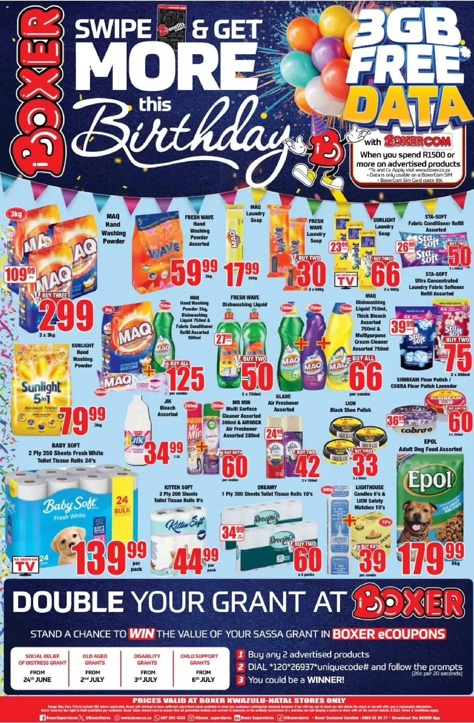 Boxer Specials (22/06/2026 - 08/07/2026) Online from 22 June to 8 July 2026 - Catalogue Page 12