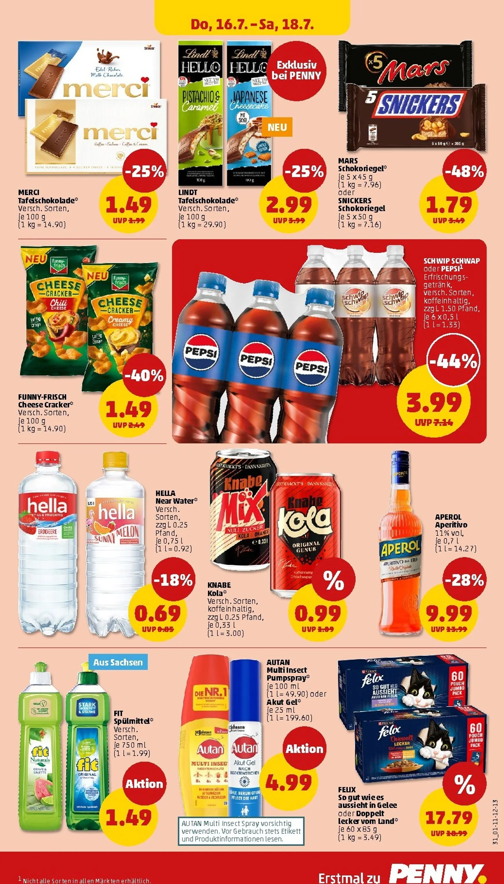PENNY Prospekt nächste Woche – von Montag 13.07.2026 bis Samstag 18.07.2026 von 13. Juli bis 18. Juli 2026 - Prospekt seite 35