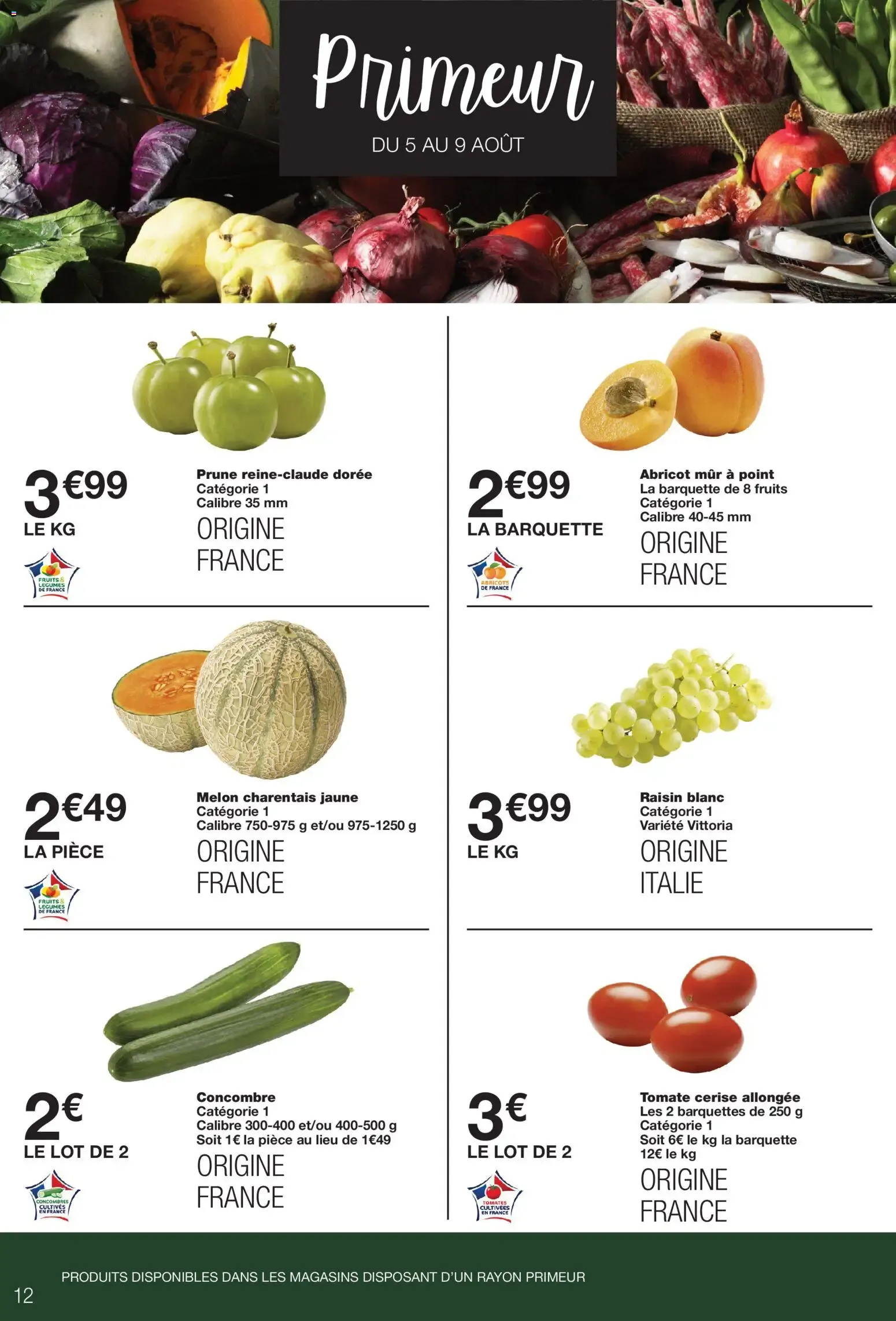 Monoprix catalogue à partir du 28/07/2026 - promo en ligne du 28 juillet au 9 août 2026 - Catalogue page 12