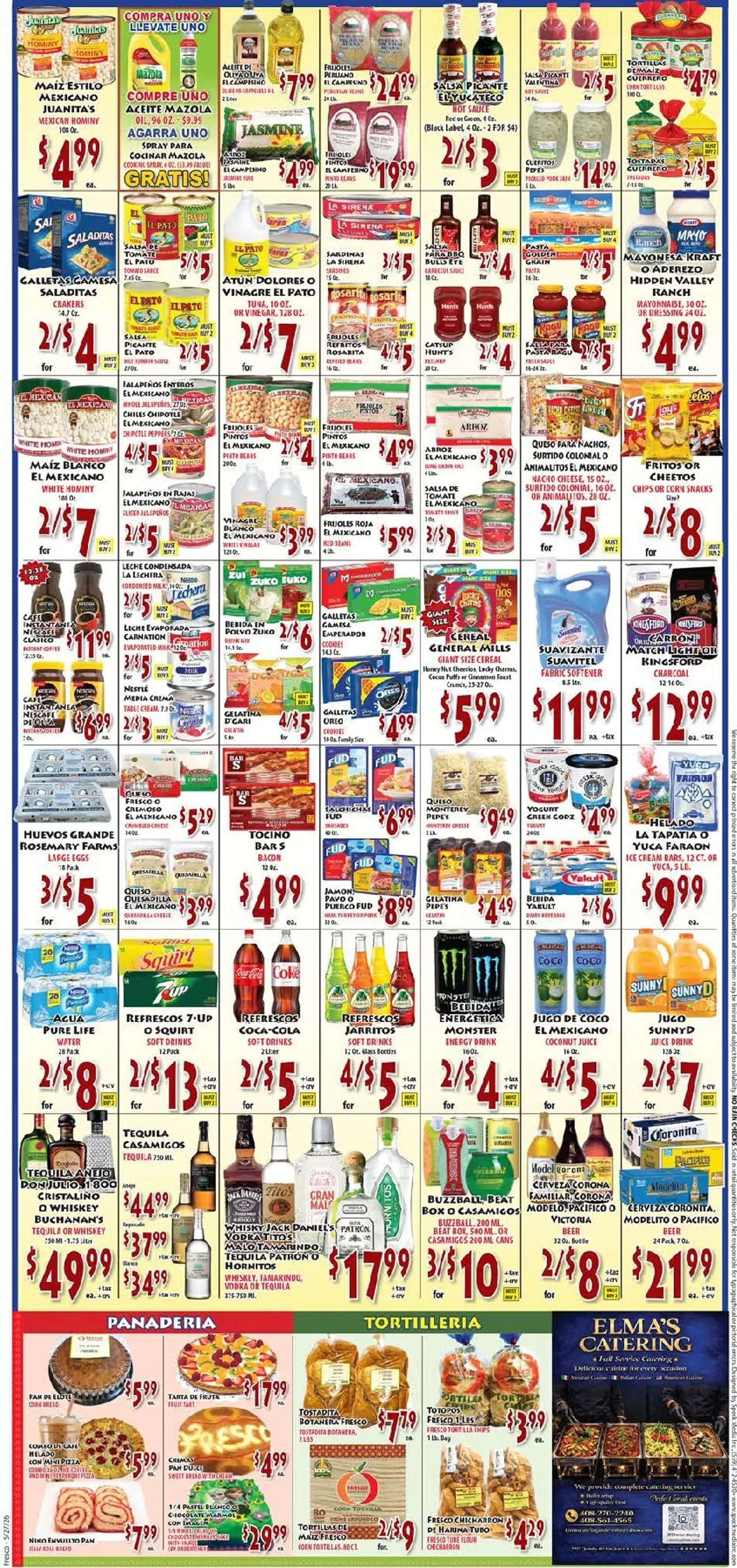 Weekly ad Current Fresco Supermarket leaflet valid from Wednesday 05/27/2026 to Tuesday 06/09/2026 from May 27 to June 9 2026 - Page 2