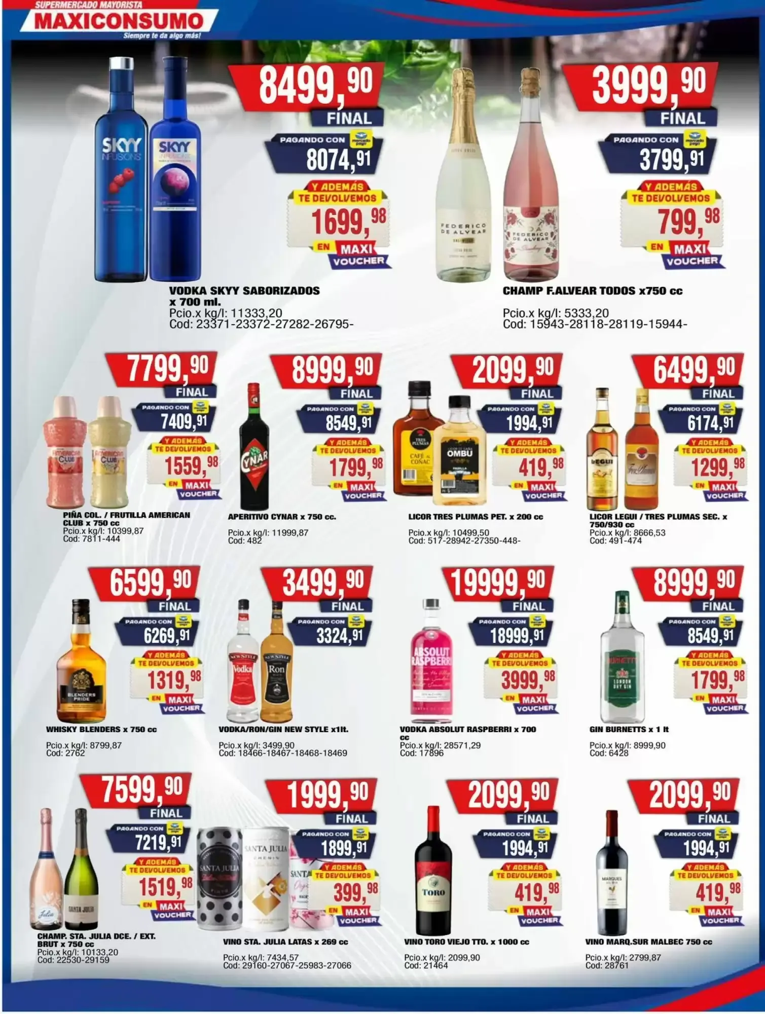 Ofertas de Revista Maxiconsumo semana 42 12 de octubre al 18 de octubre 2026 - Página 22 del catálogo