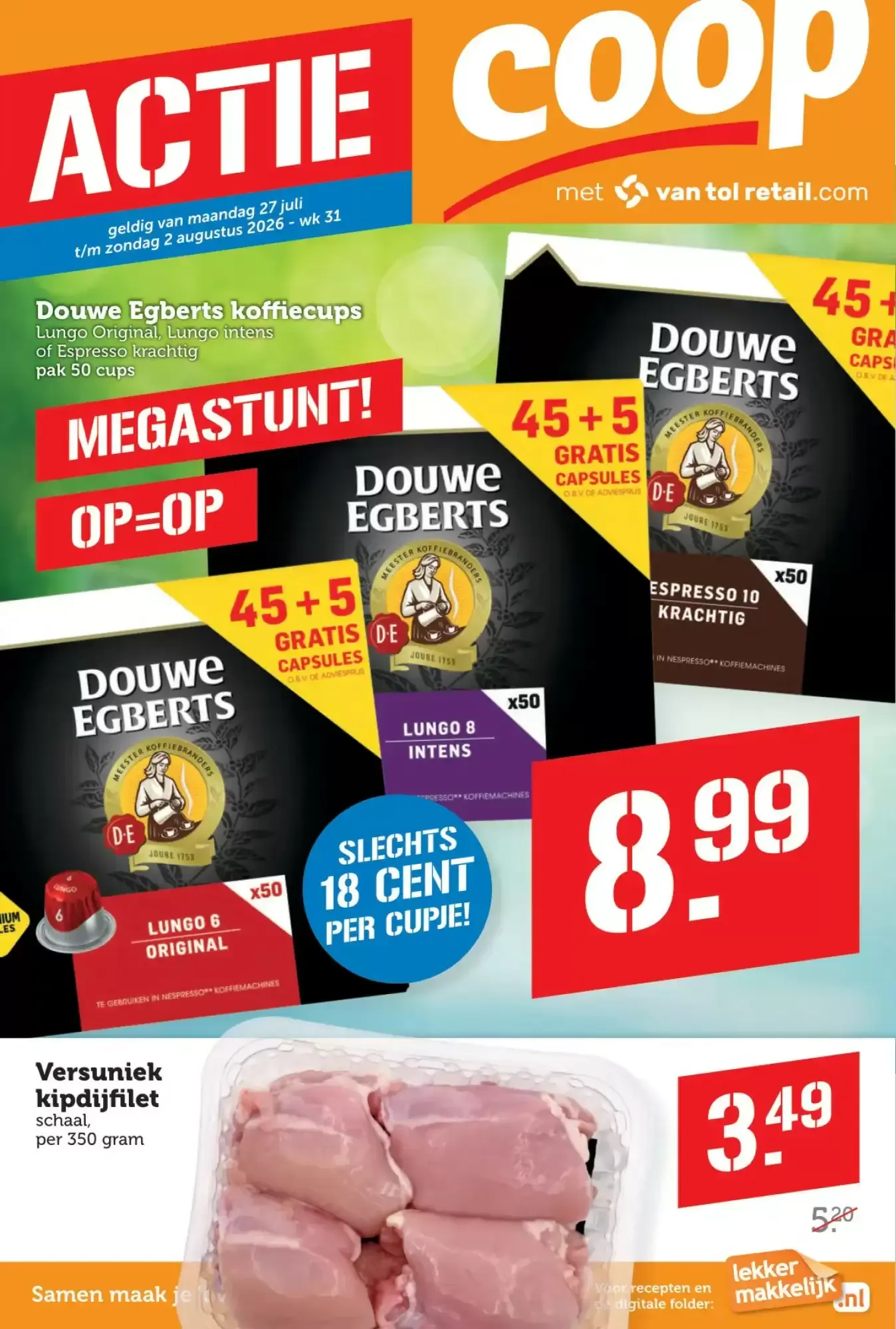 ACTIE COOP van 27 juli tot 2 augustus 2026 - Folder pagina 1