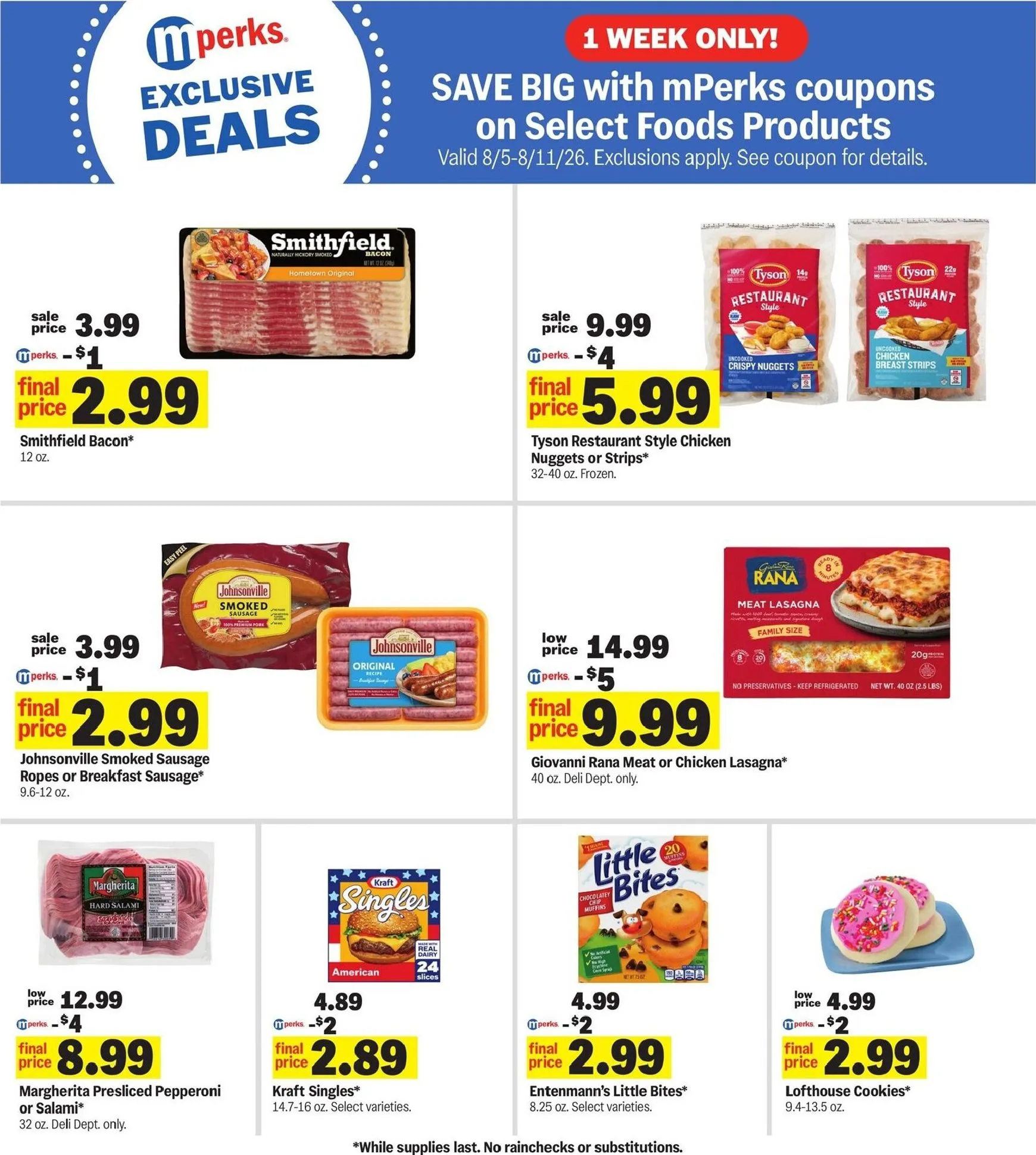 Weekly ad Current Meijer leaflet valid from Wednesday 08/05/2026 to Tuesday 08/11/2026 from August 5 to August 11 2026 - Page 16