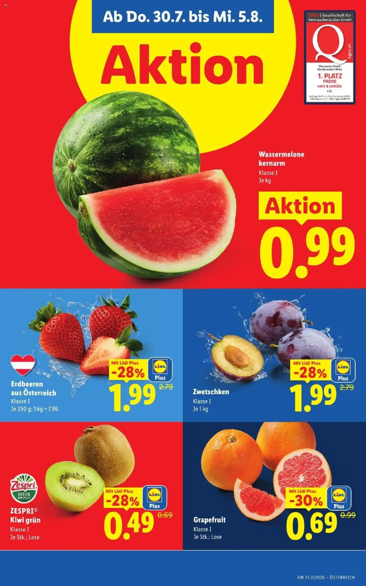 Lidl - Flugblatt del 30.07. al 01.08. von 30. Juli bis 1. August 2026 - Flugblätt seite 38