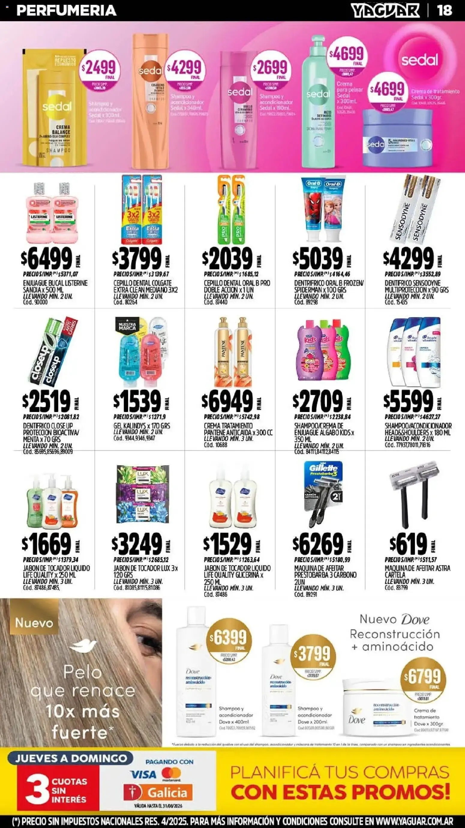 Ofertas de Mayorista Yaguar - Ofertas Salvajes Parque Chacabuco 3 de agosto al 9 de agosto 2026 - Página 19 del catálogo