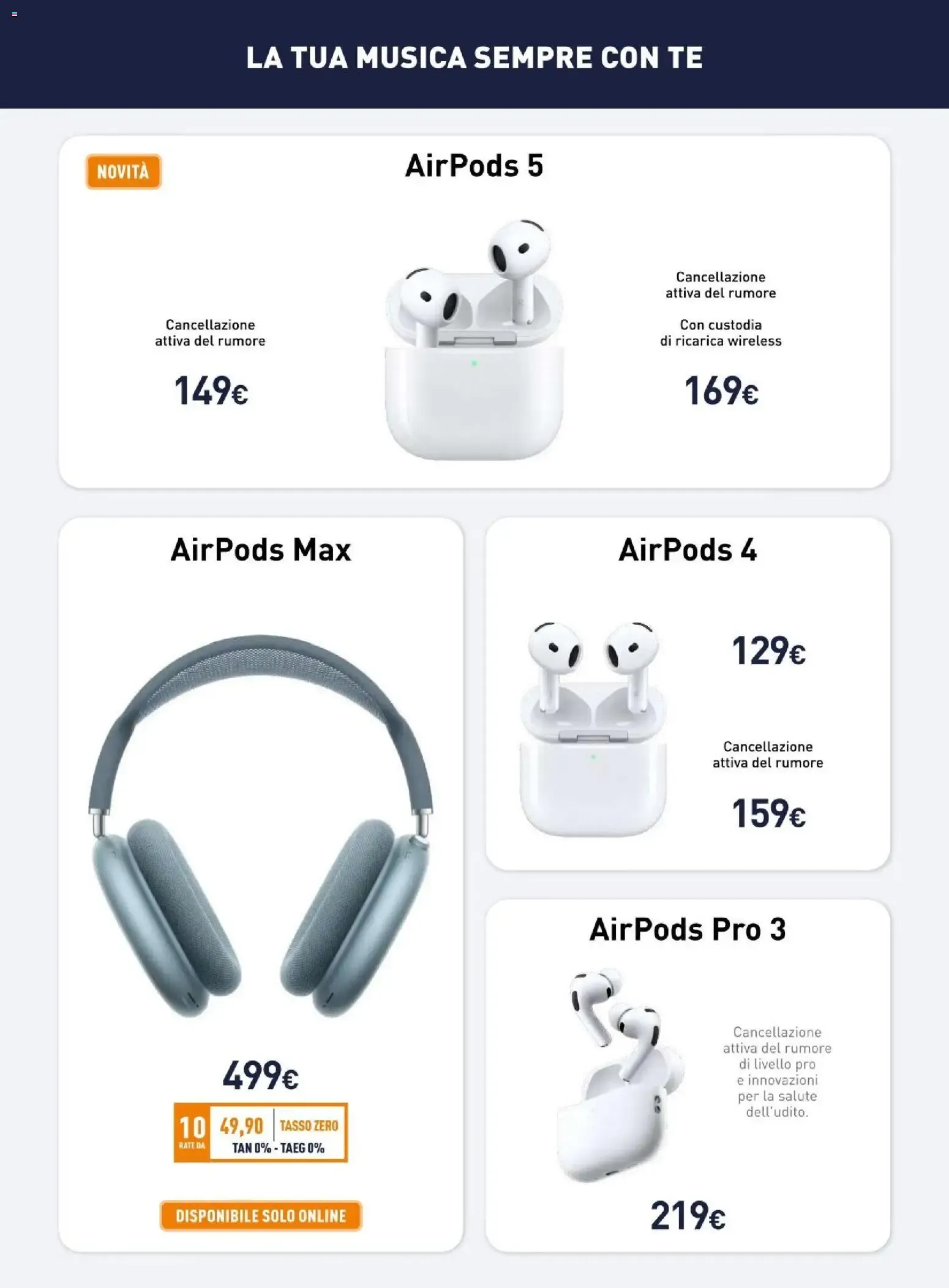 Nuovo Unieuro volantino Apple dal 18/09/2026 > offerte anteprima 🛍️ da 18 settembre a 24 settembre di 2026 - Pagina del volantino 12