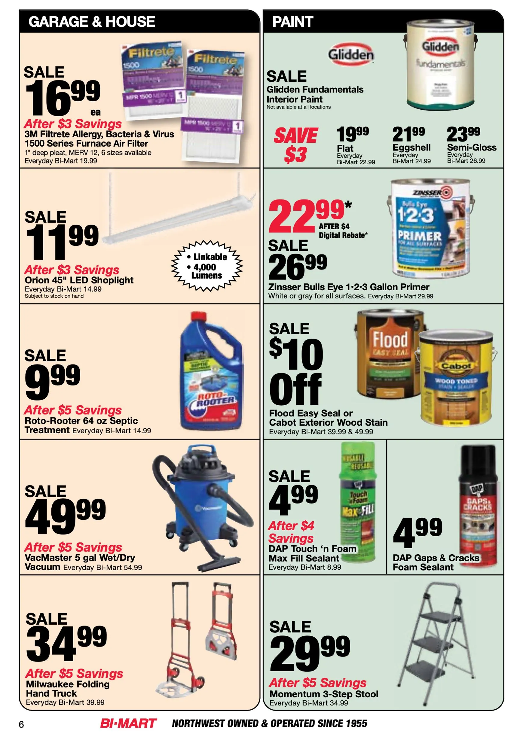 Weekly ad BI-MART Membership Savings Book! from September 29 to October 12 2026 - Page 6