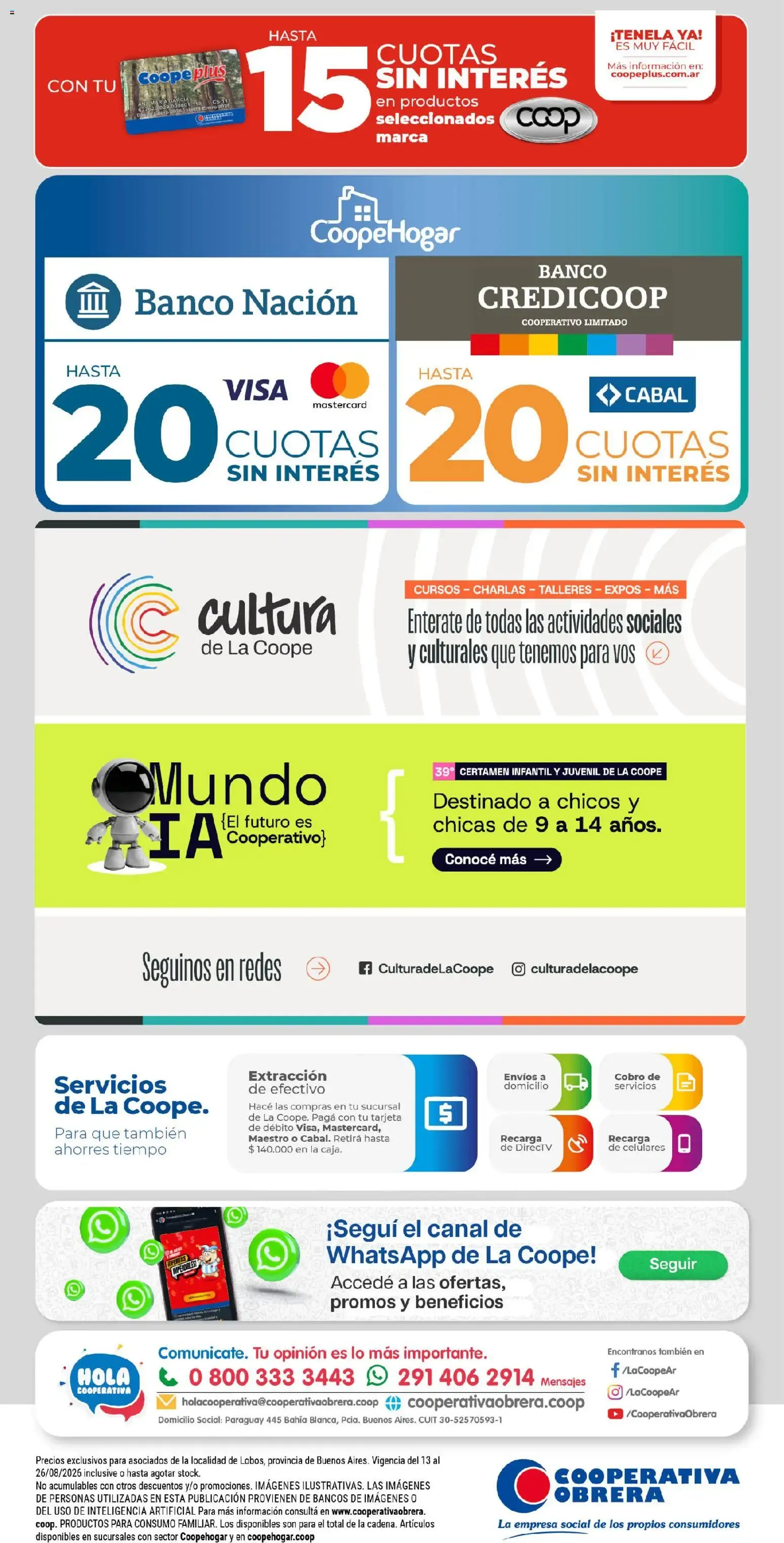 Ofertas de Cooperativa Obrera - Elegí nuestras marcas del 13/08/2026 - 26/08/2026 13 de agosto al 26 de agosto 2026 - Página 11 del catálogo
