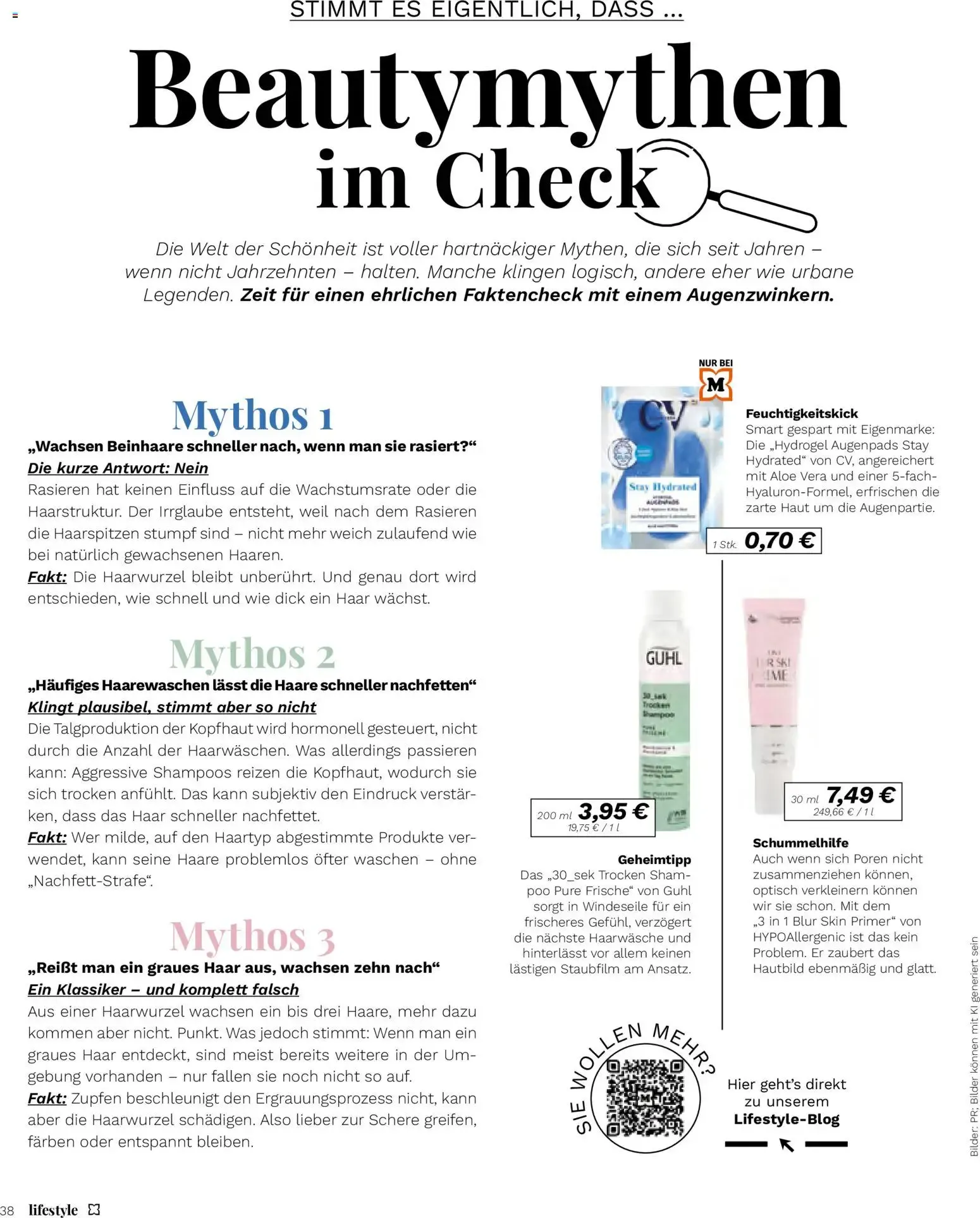 Müller lifestyle IHR WOHLFÜHL-MAGAZIN von 1. September bis 31. Oktober 2026 - Prospekt seite 39