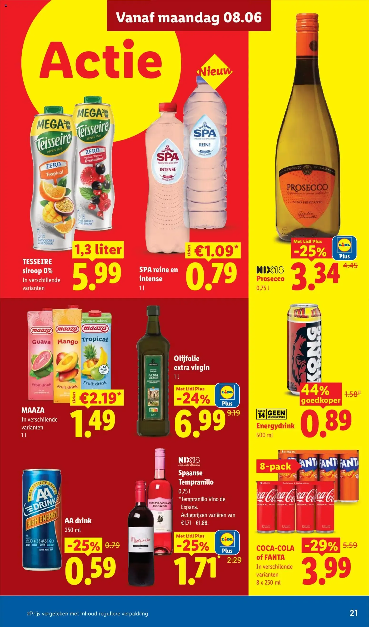 Lidl: De nr. 1 en frutas y verduras. Ofertas varias. van 8 juni tot 14 juni 2026 - Folder pagina 20