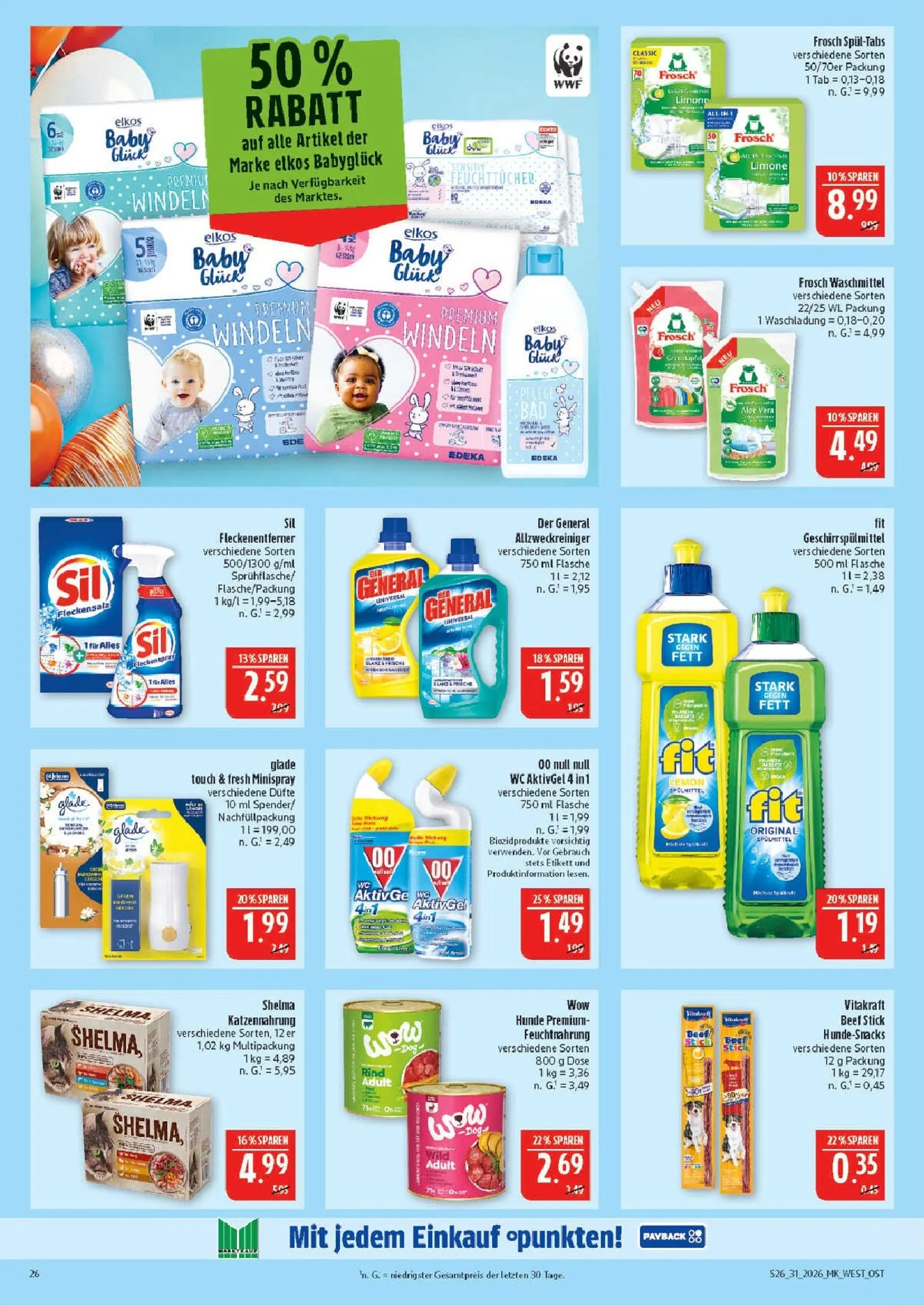 Marktkauf Prospekt nächste Woche – von Montag 27.07.2026 bis Samstag 01.08.2026 von 27. Juli bis 1. August 2026 - Prospekt seite 26