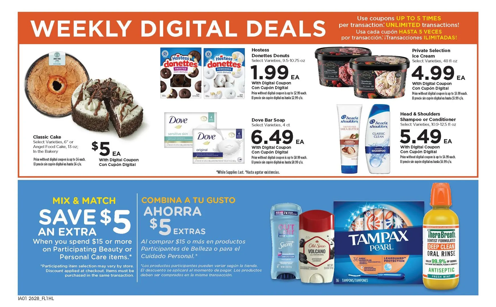 Weekly ad Current Food 4 Less leaflet valid from Wednesday 08/12/2026 to Tuesday 08/18/2026 from August 12 to August 18 2026 - Page 3