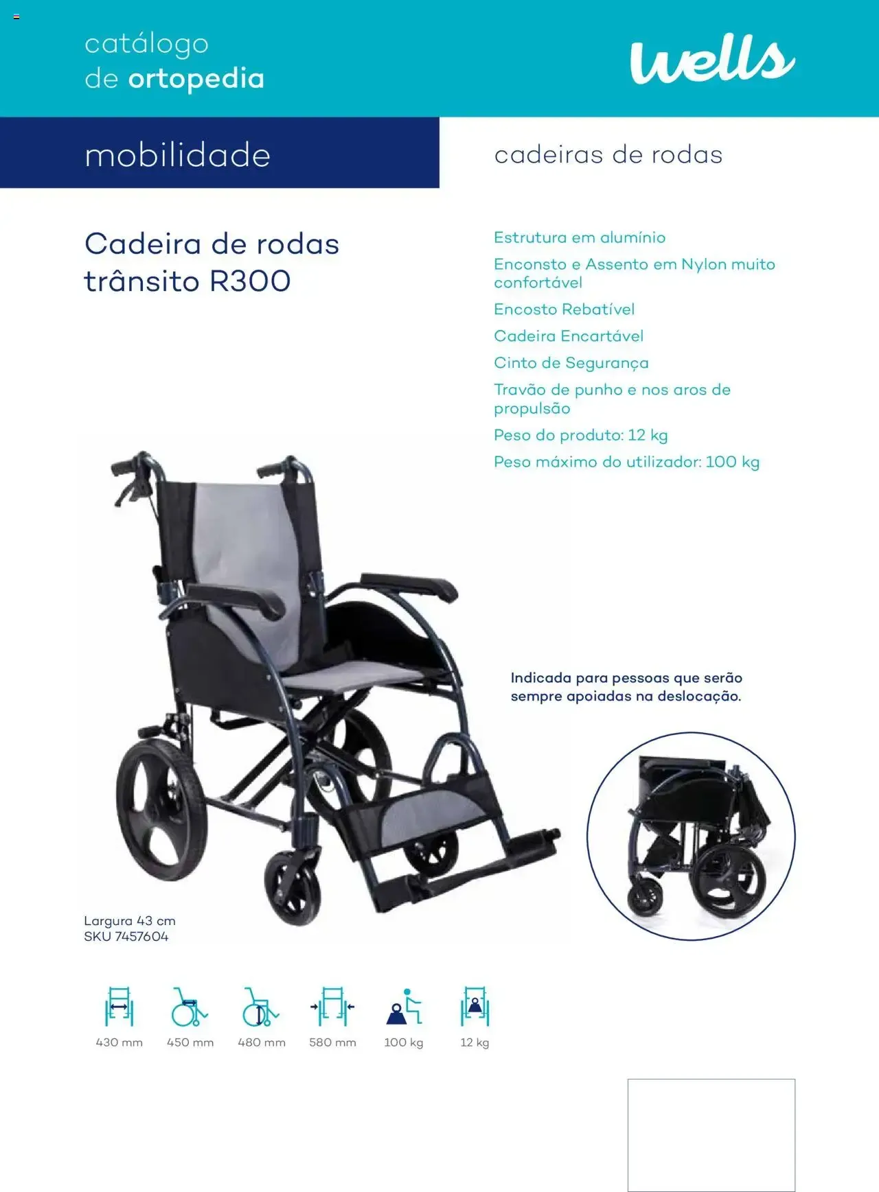 Folheto Well’s Catálogo de Ortopedia » de 12/02/2024 - 31/12/2026 de 12 de fevereiro até 31 de dezembro 2026 - Pagina 12