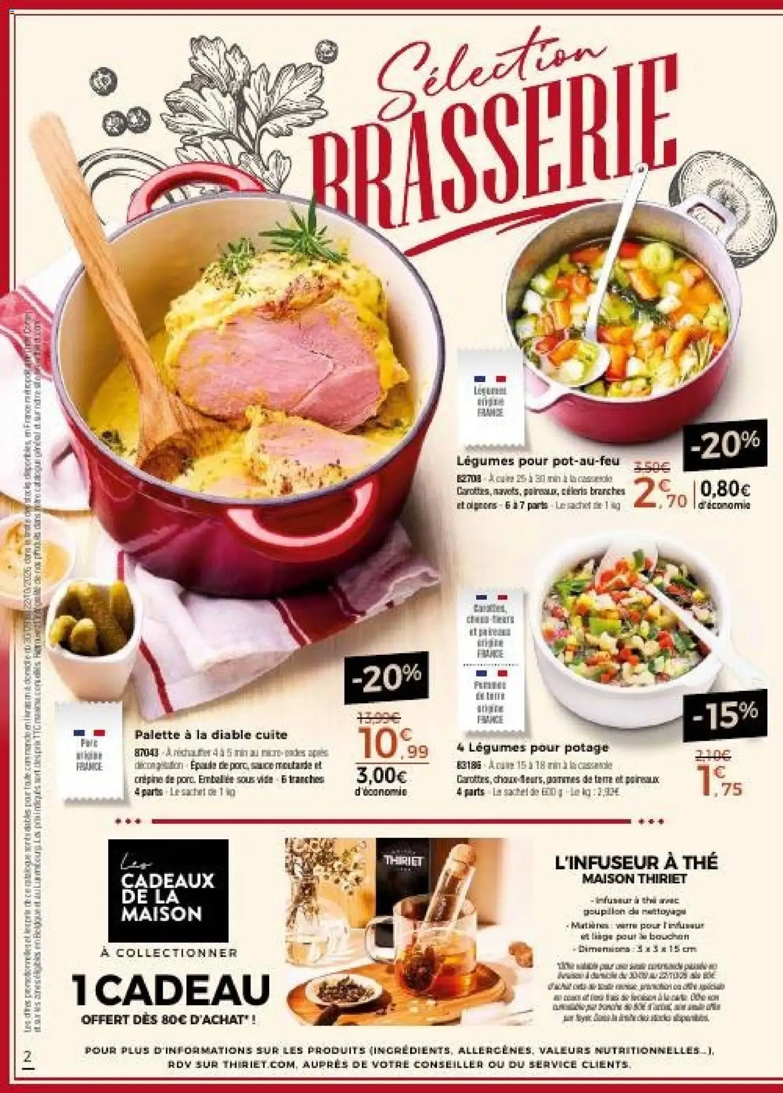 Thiriet Catalogue livraison à domicile à partir du 30/09/2026 - promo en ligne du 30 septembre au 22 octobre 2026 - Catalogue page 2
