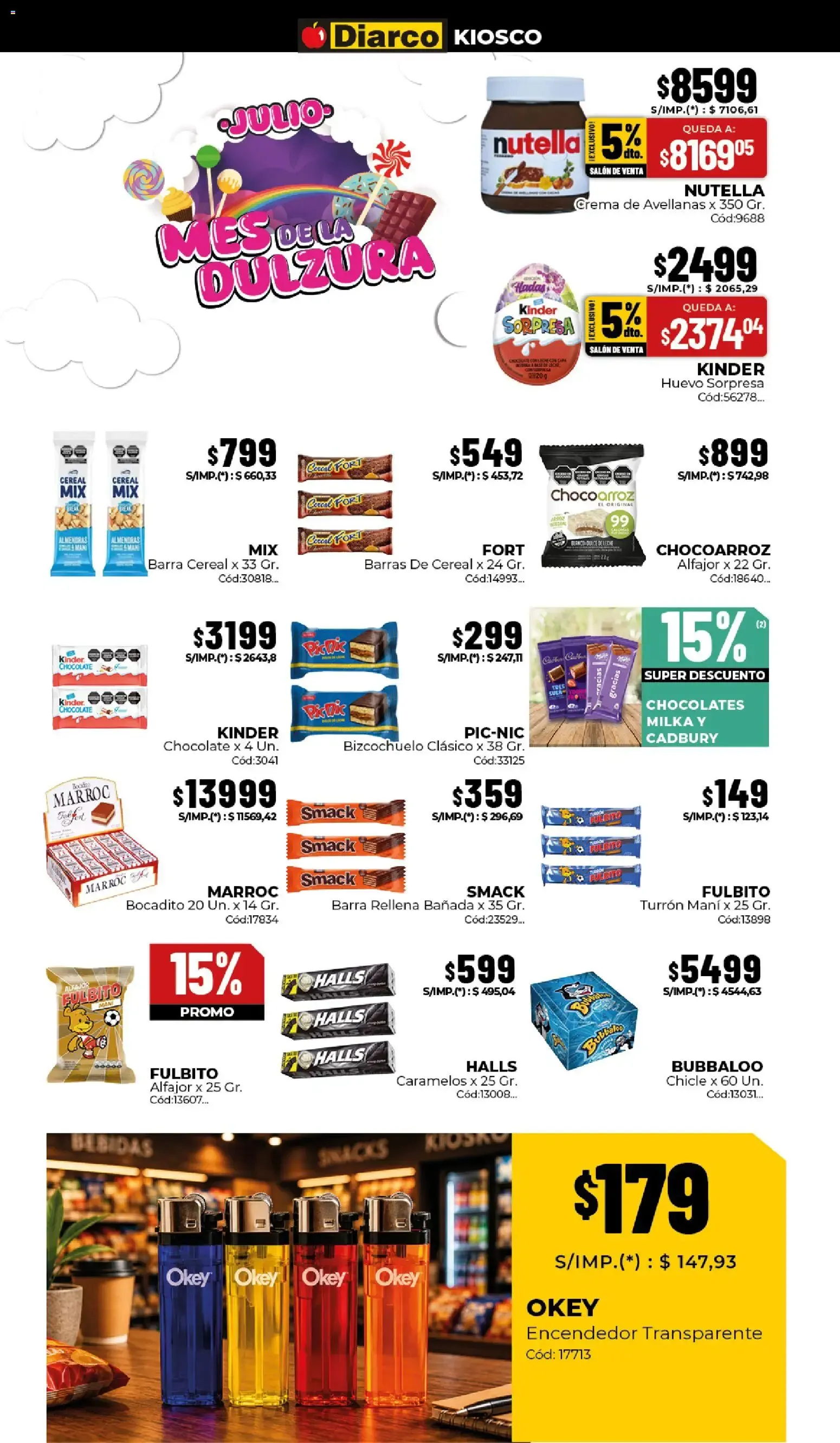 Ofertas de Diarco - Ofertas Interior del 13/07/2026 - 17/07/2026 13 de julio al 17 de julio 2026 - Página 6 del catálogo
